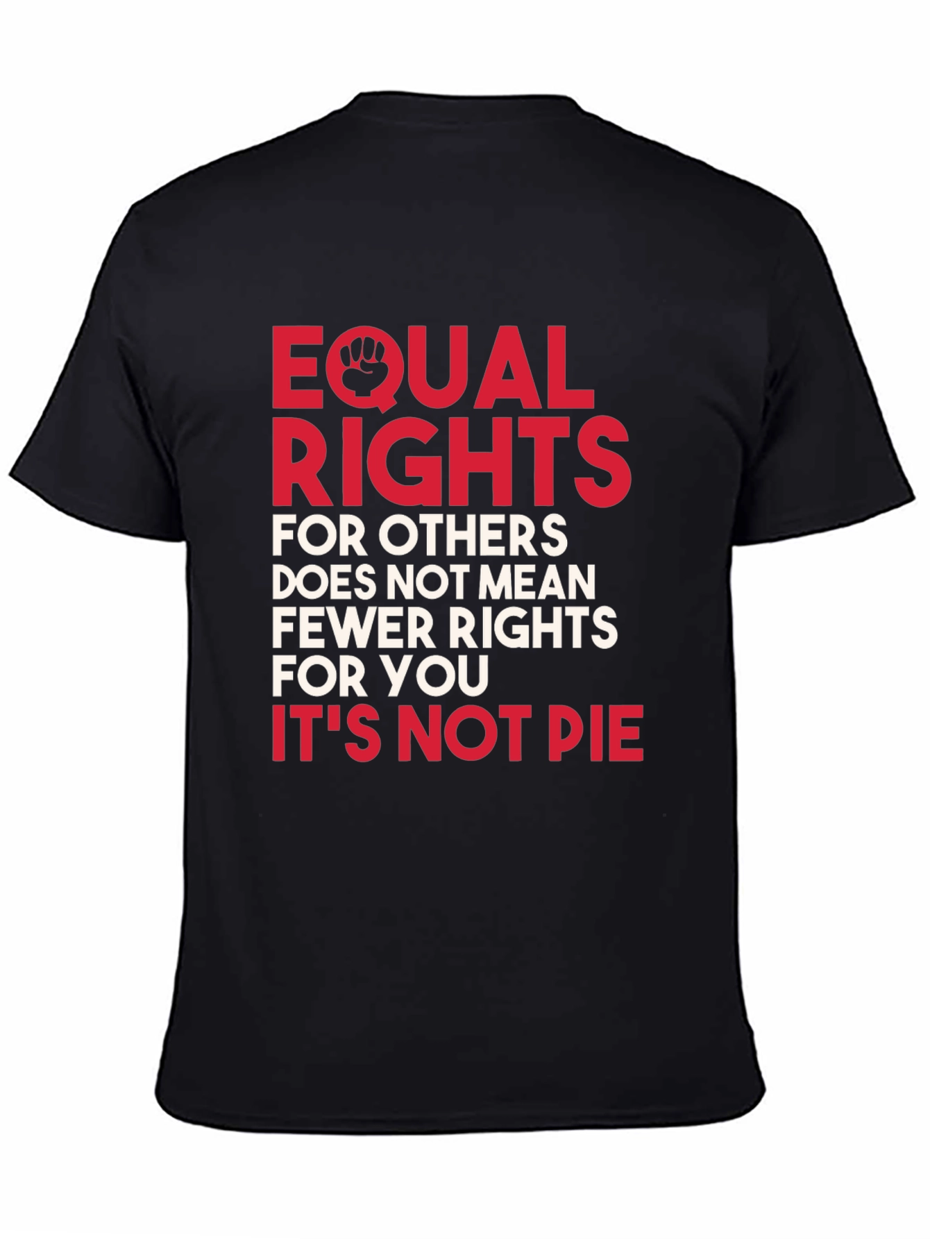 Equal Rights T-Shirt: Its Not Pie Graphic Tee