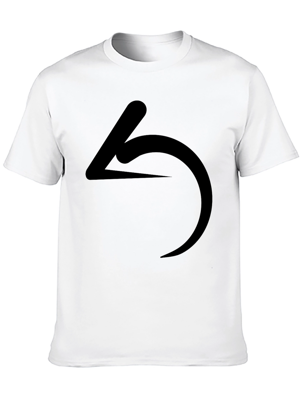 Minimalist Symbol Black T-Shirt