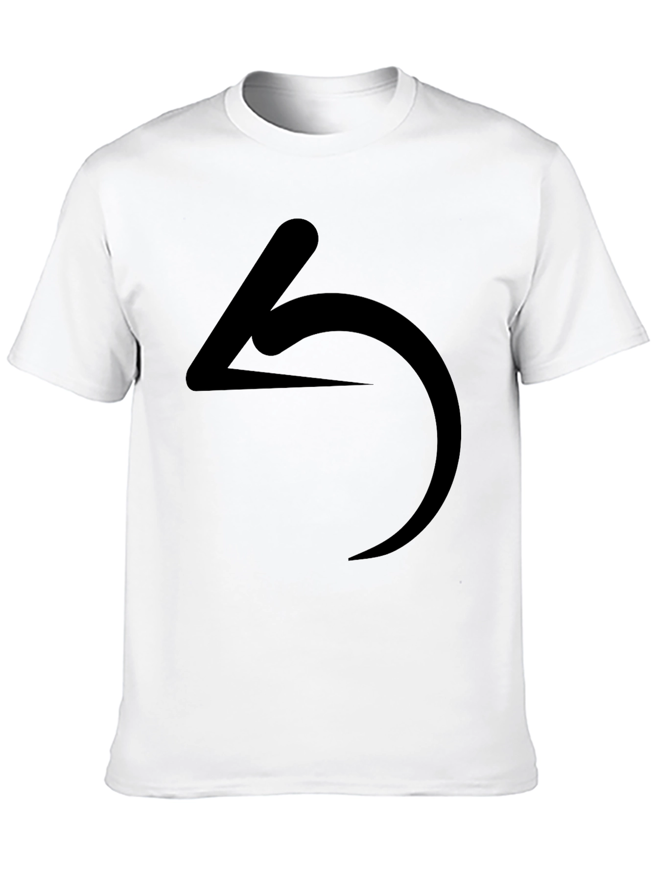 Minimalist Symbol Black T-Shirt