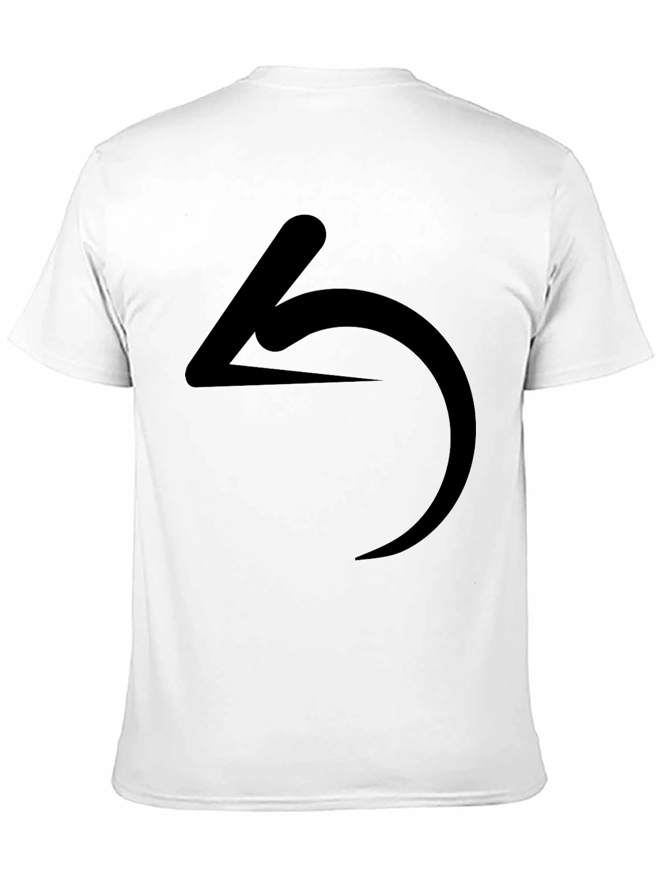 Minimalist Symbol Black T-Shirt