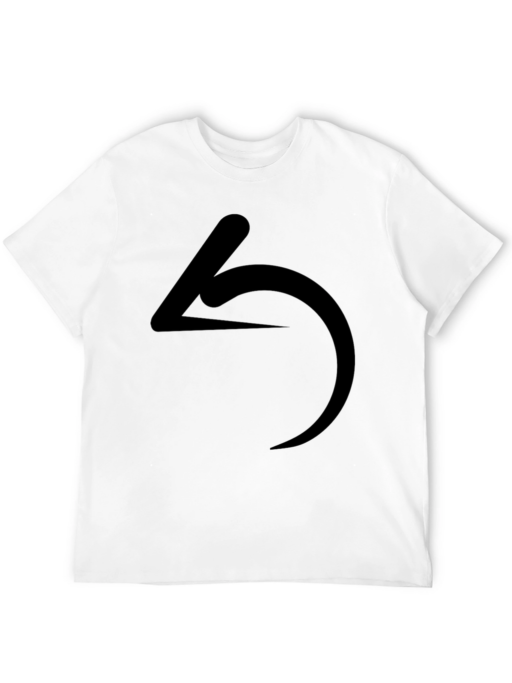 Minimalist Symbol Black T-Shirt