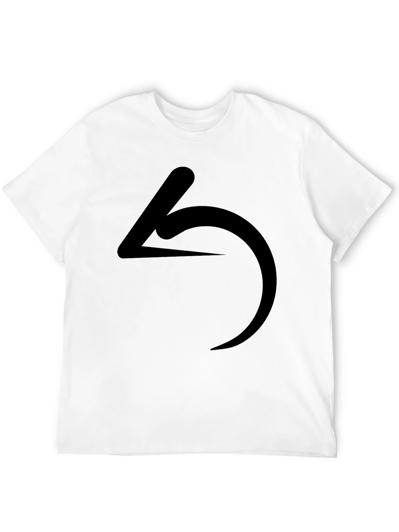 Minimalist Symbol Black T-Shirt