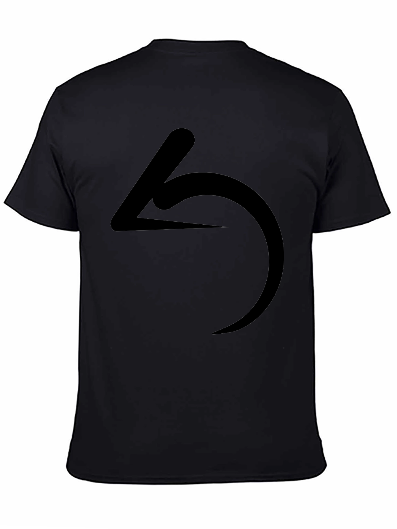 Minimalist Symbol Black T-Shirt