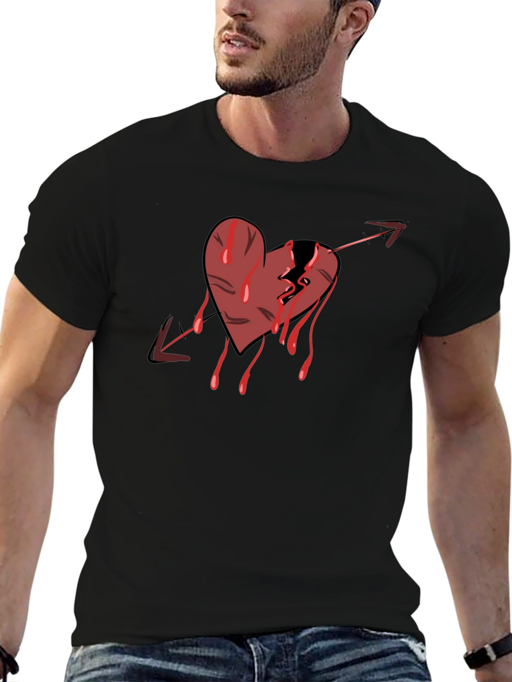 Broken Heart Arrow T-Shirt