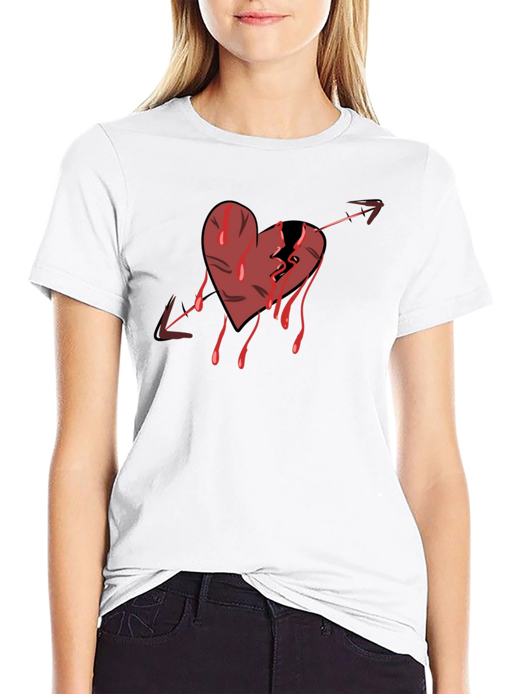 Broken Heart Arrow T-Shirt