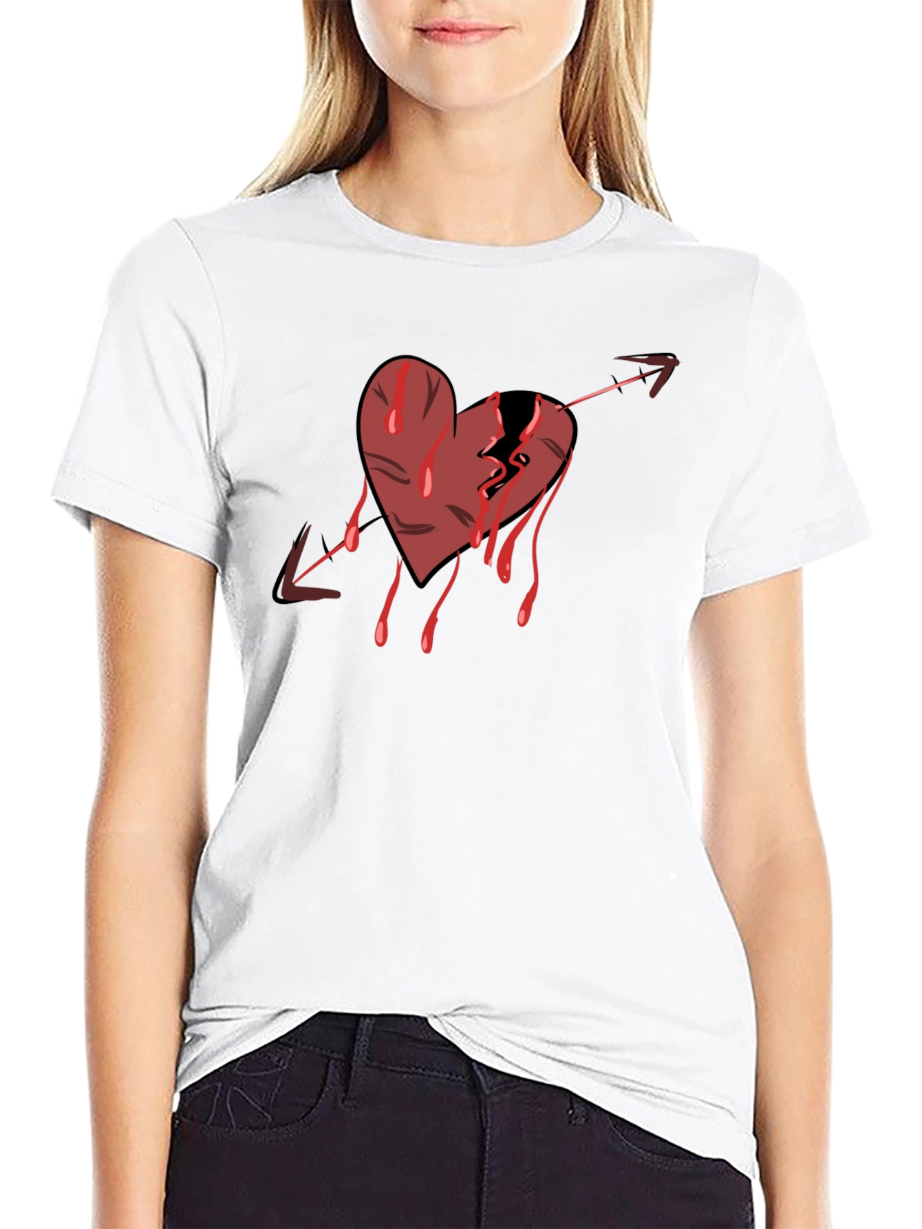 Broken Heart Arrow T-Shirt
