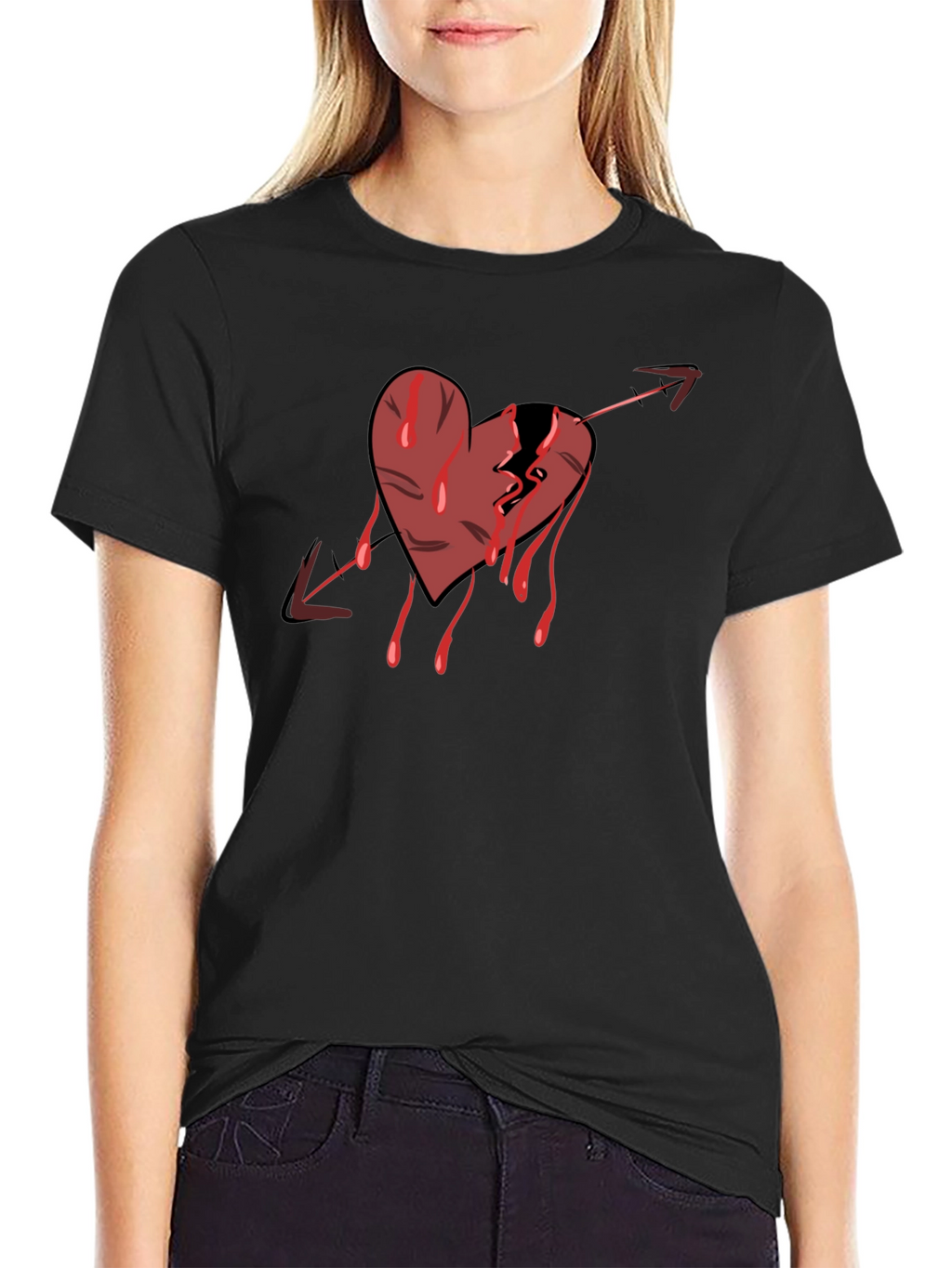 Broken Heart Arrow T-Shirt