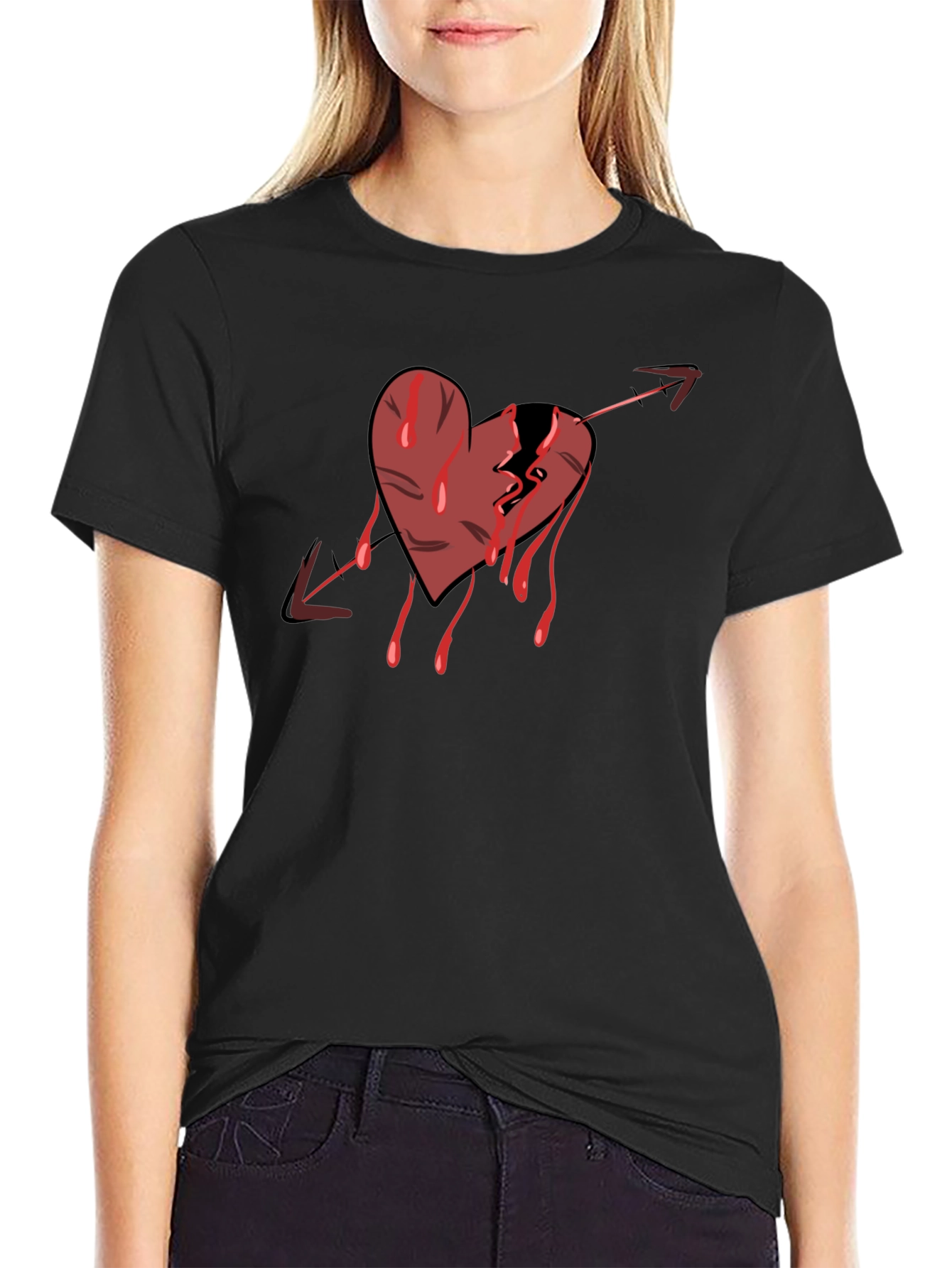 Broken Heart Arrow T-Shirt