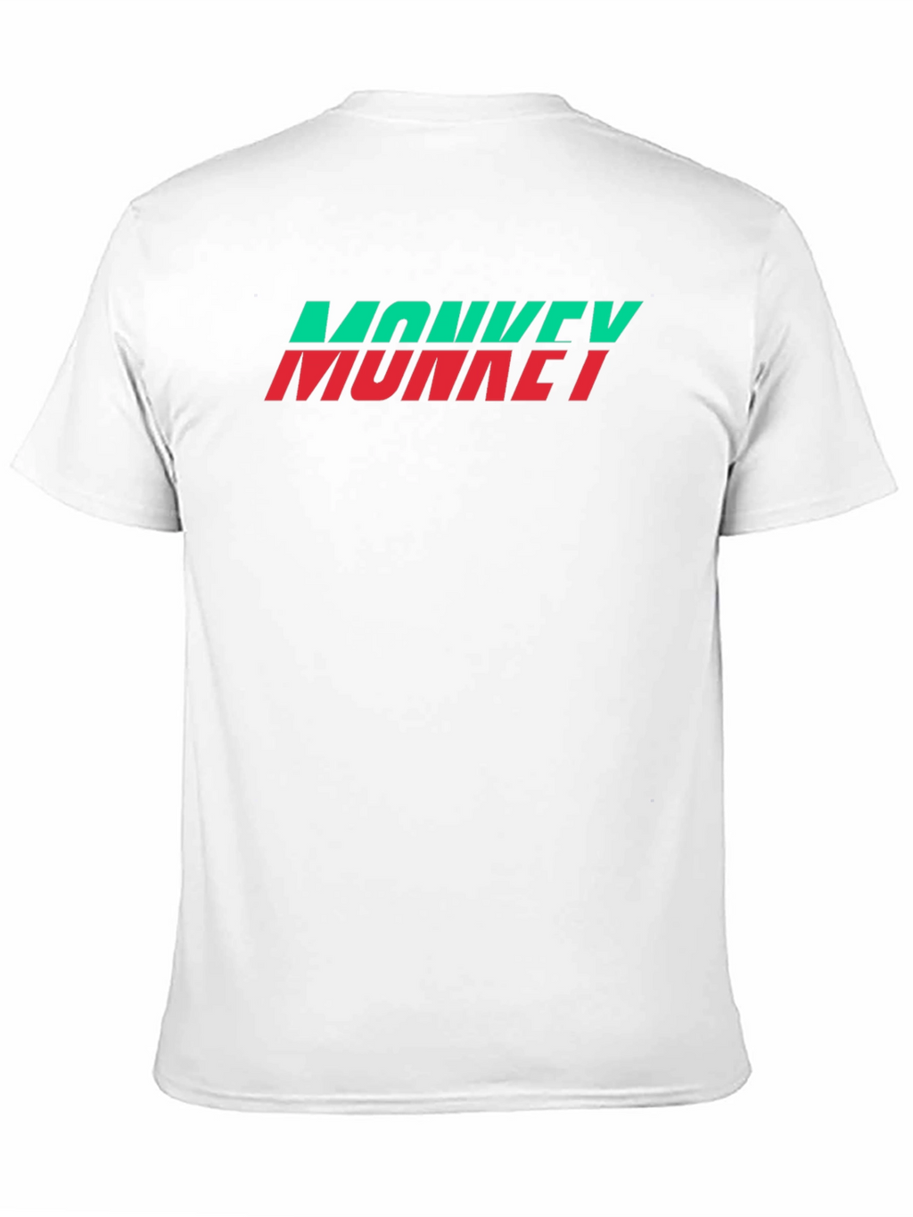 Monkey Graphic Tee - Crew Neck Black T-Shirt