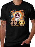 70s Kid Graphic Tee - Retro Style