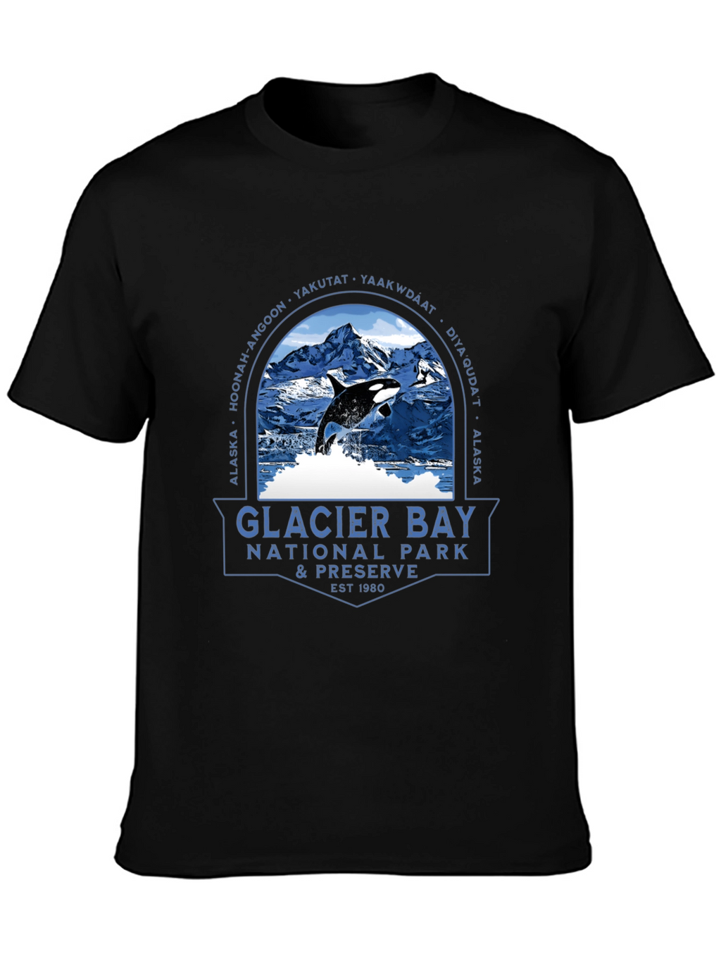 Glacier Bay National Park Orca T-Shirt