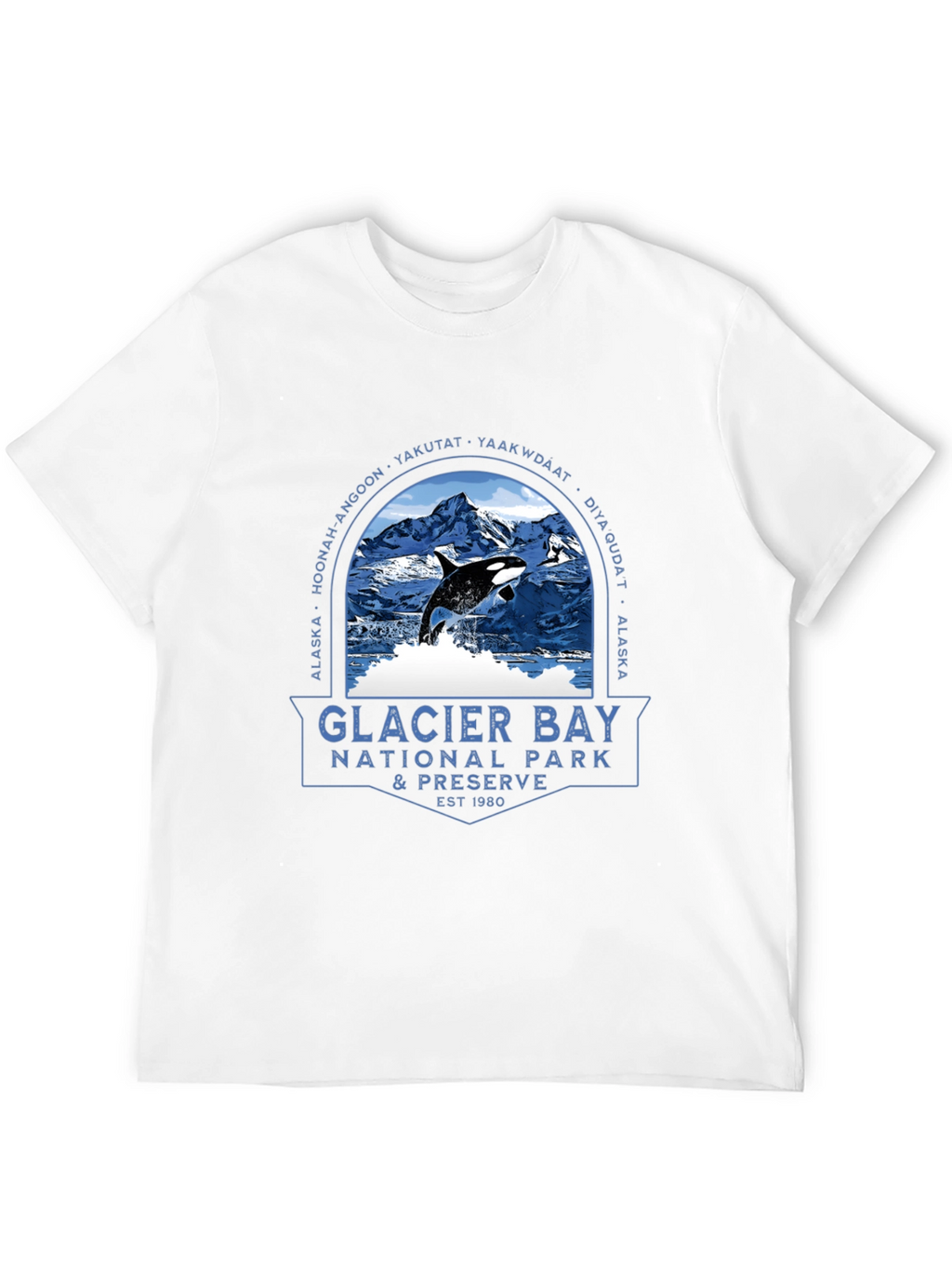 Glacier Bay National Park Orca T-Shirt