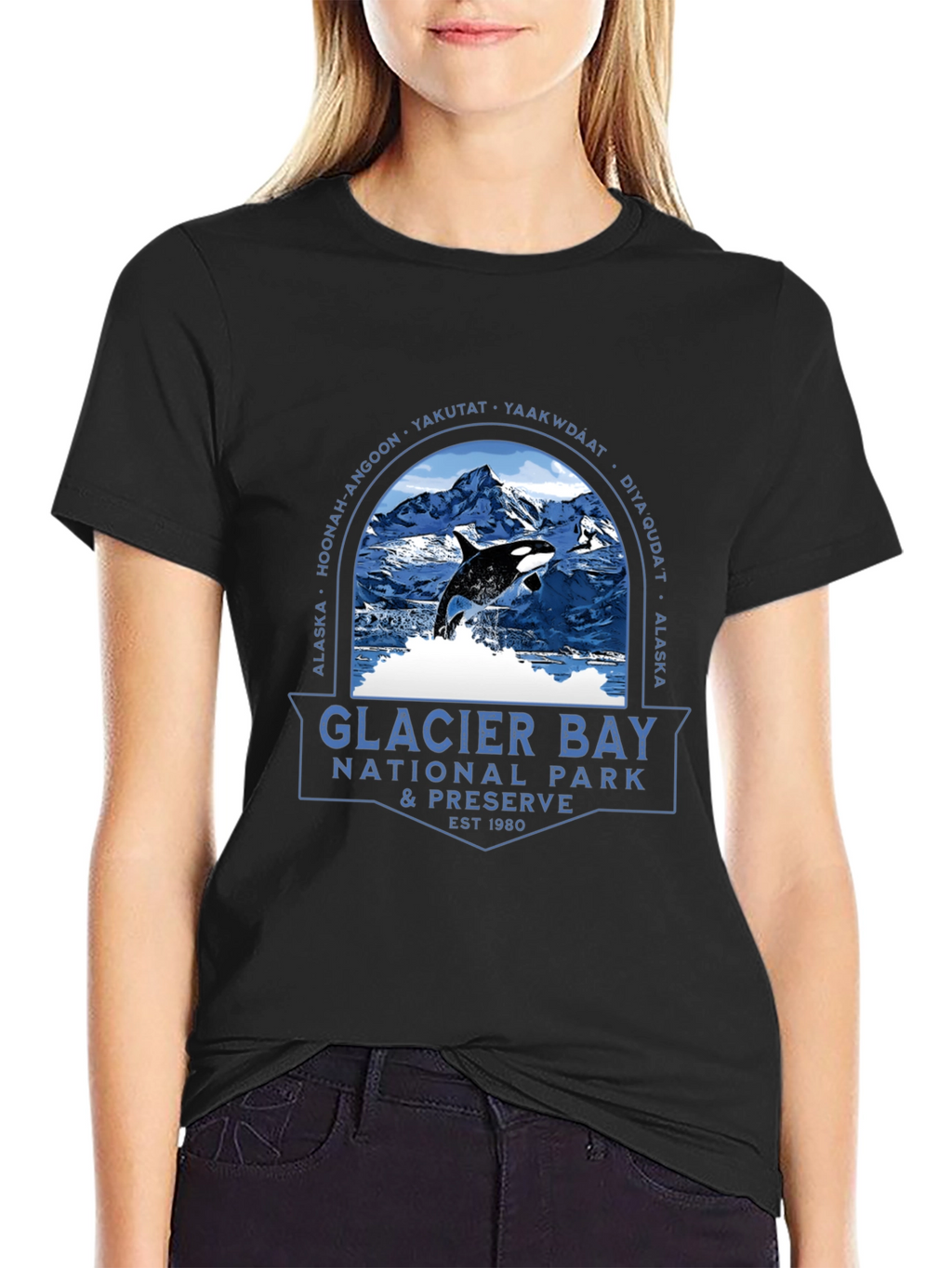 Glacier Bay National Park Orca T-Shirt