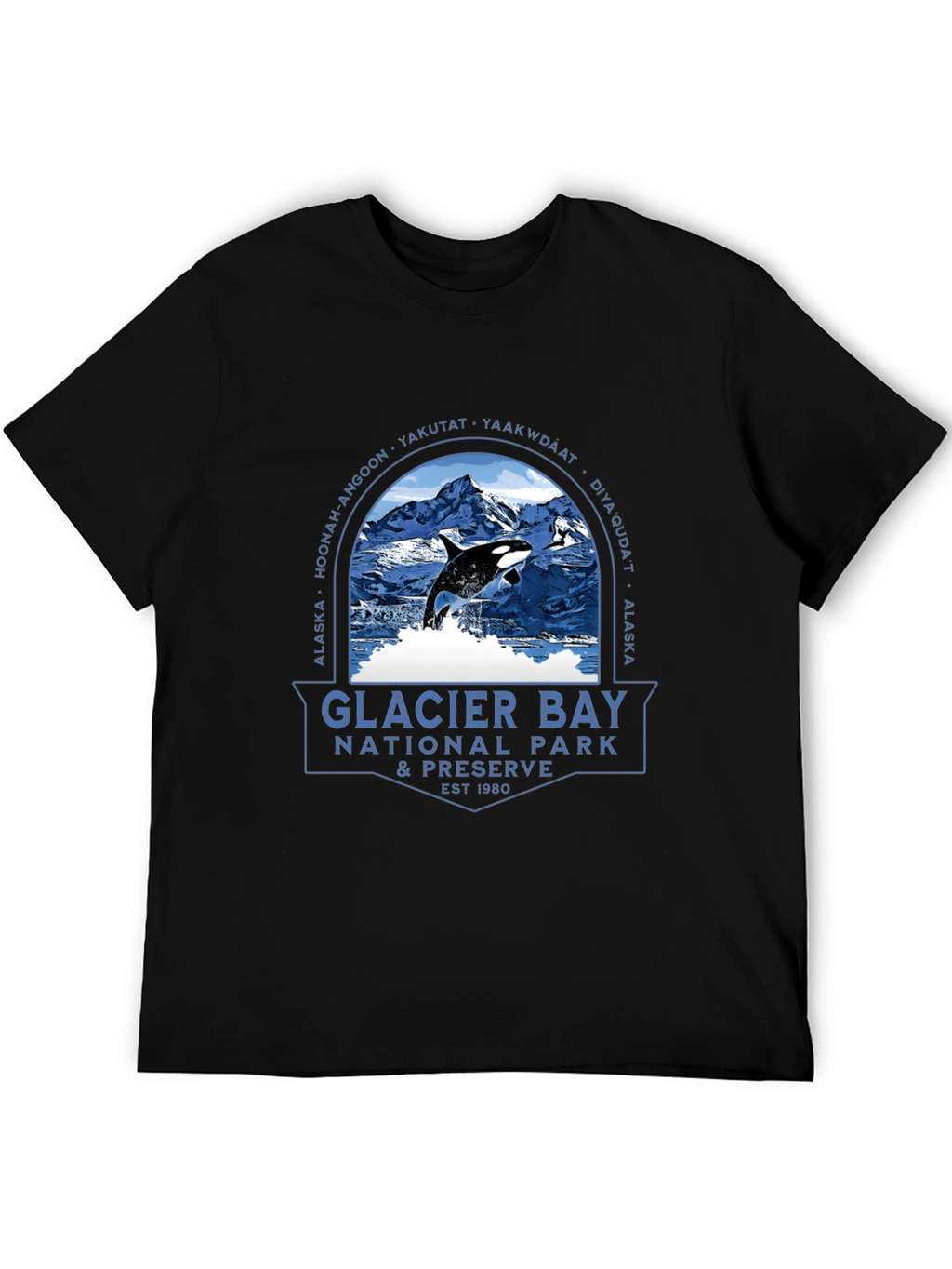 Glacier Bay National Park Orca T-Shirt
