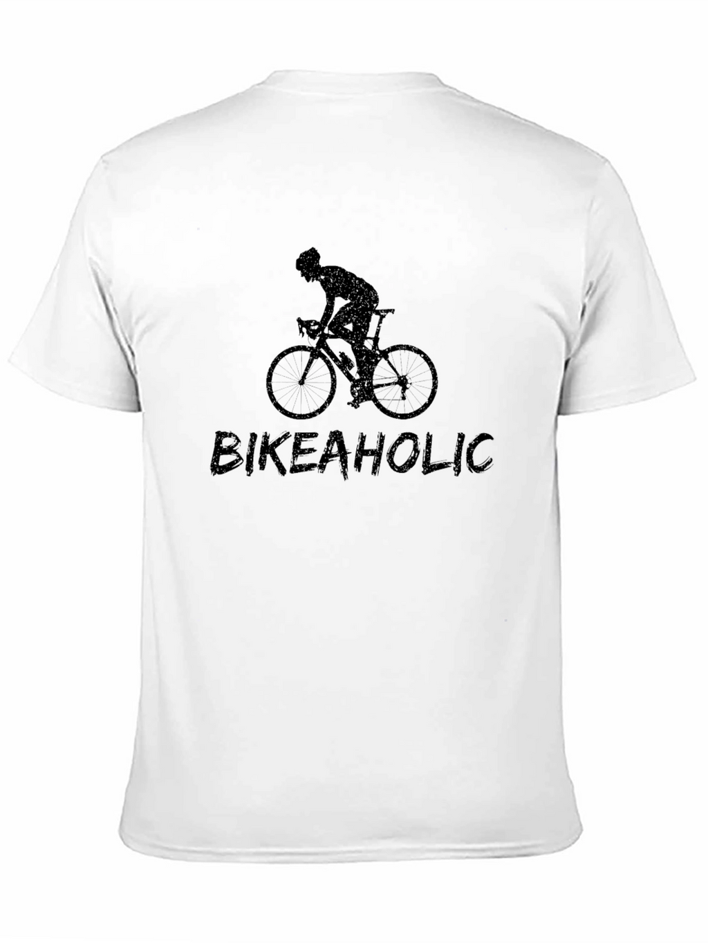Bikeaholic Graphic Tee - Cycling Passion!
