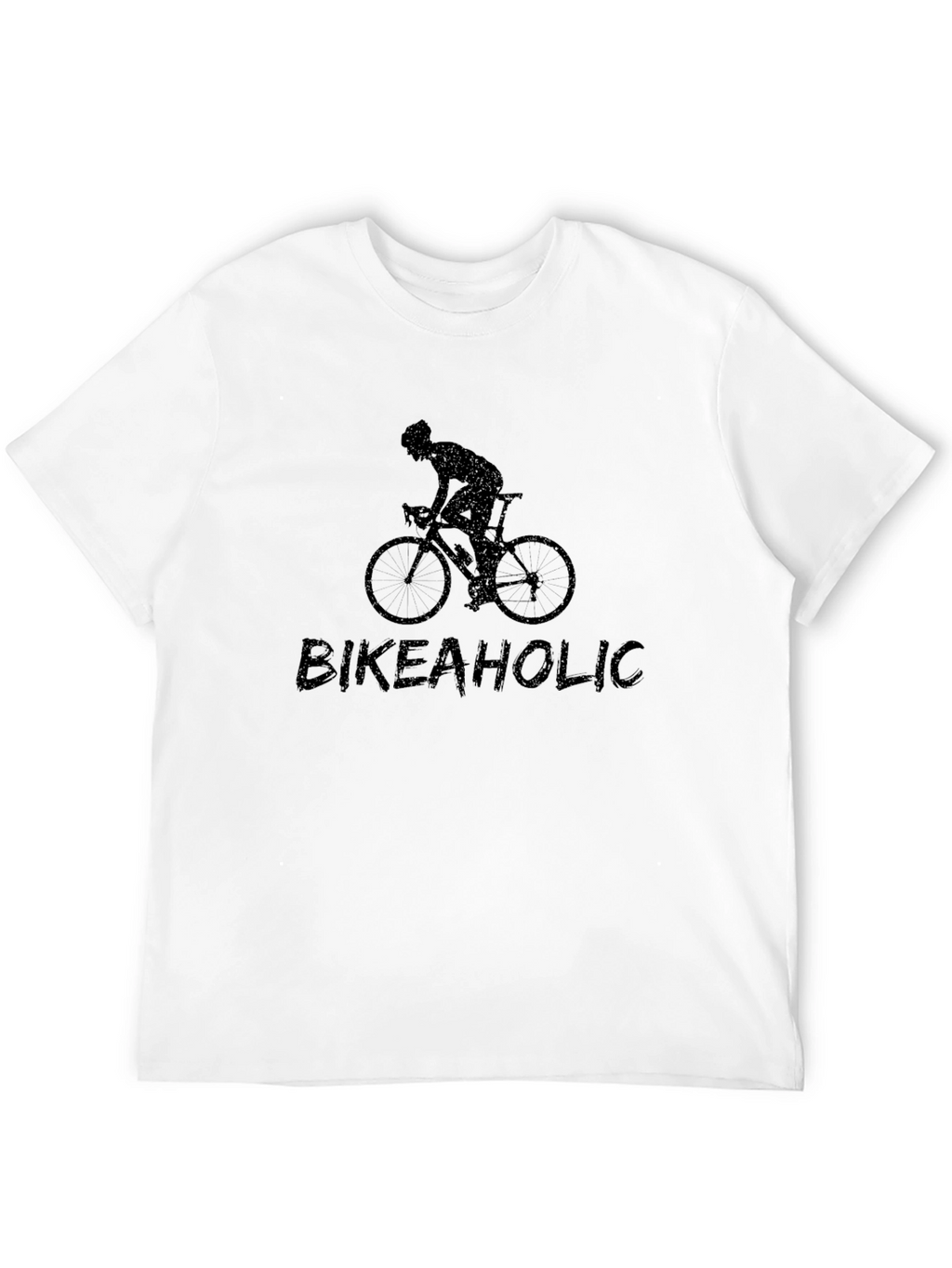Bikeaholic Graphic Tee - Cycling Passion!