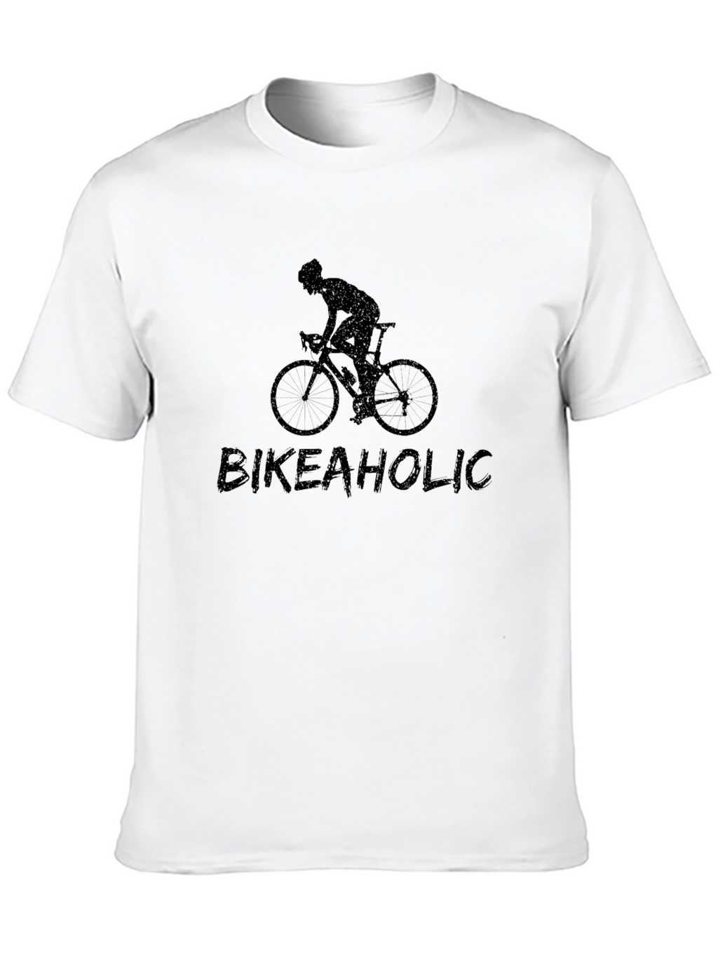 Bikeaholic Graphic Tee - Cycling Passion!