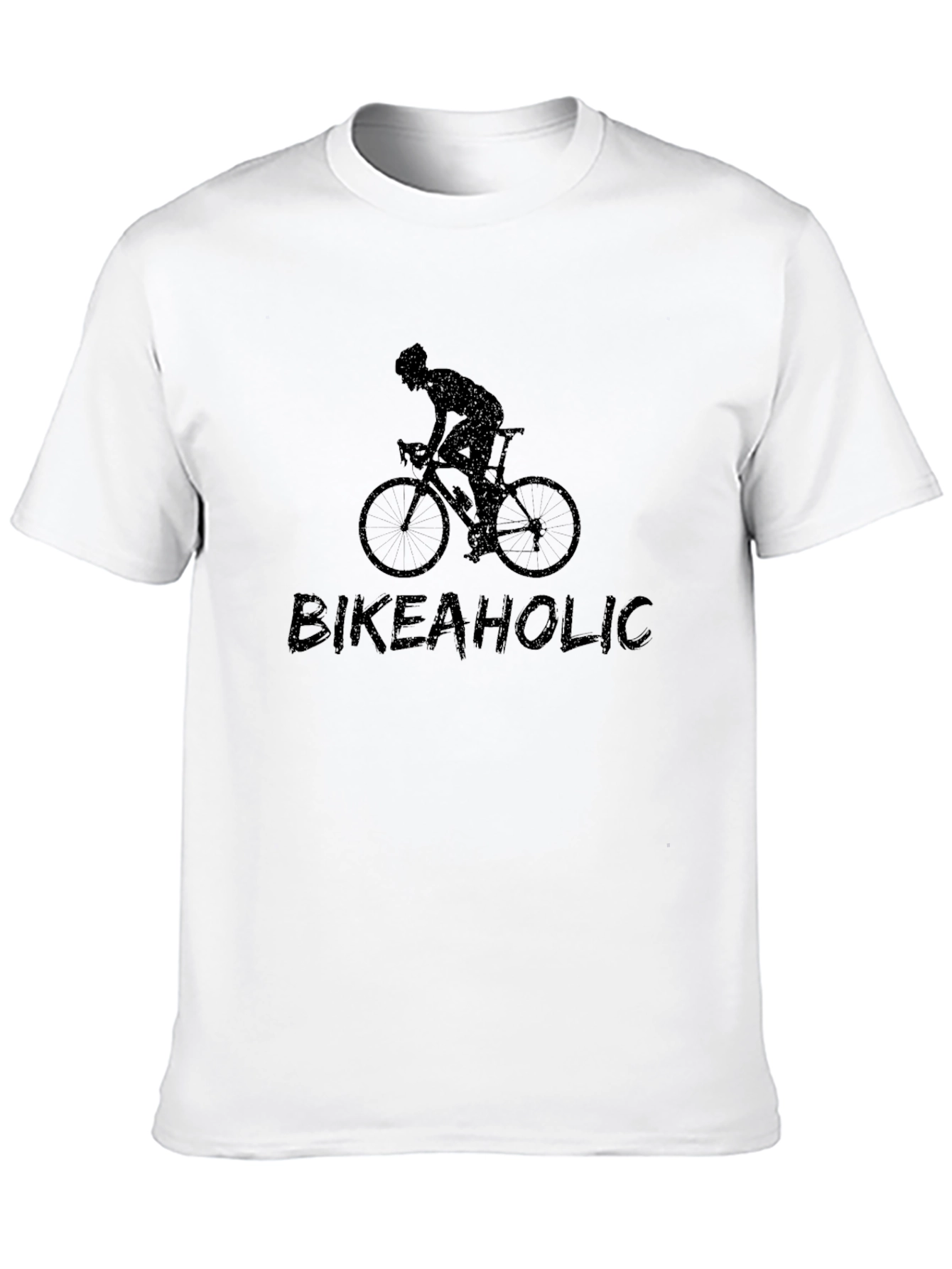 Bikeaholic Graphic Tee - Cycling Passion!