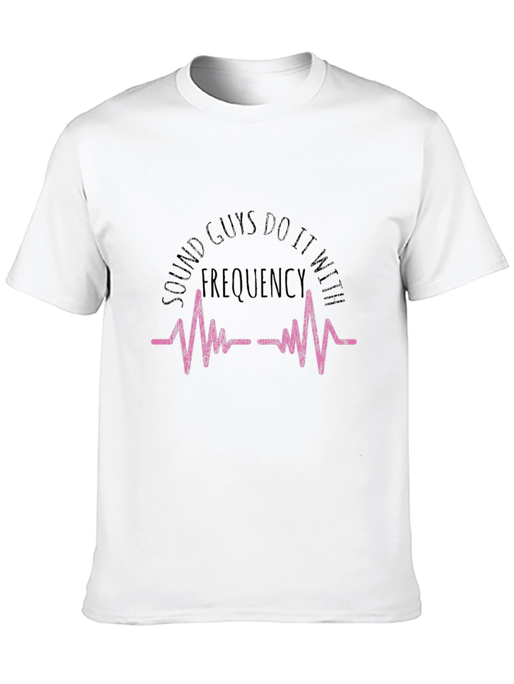 Sound Guys Frequency Black T-Shirt