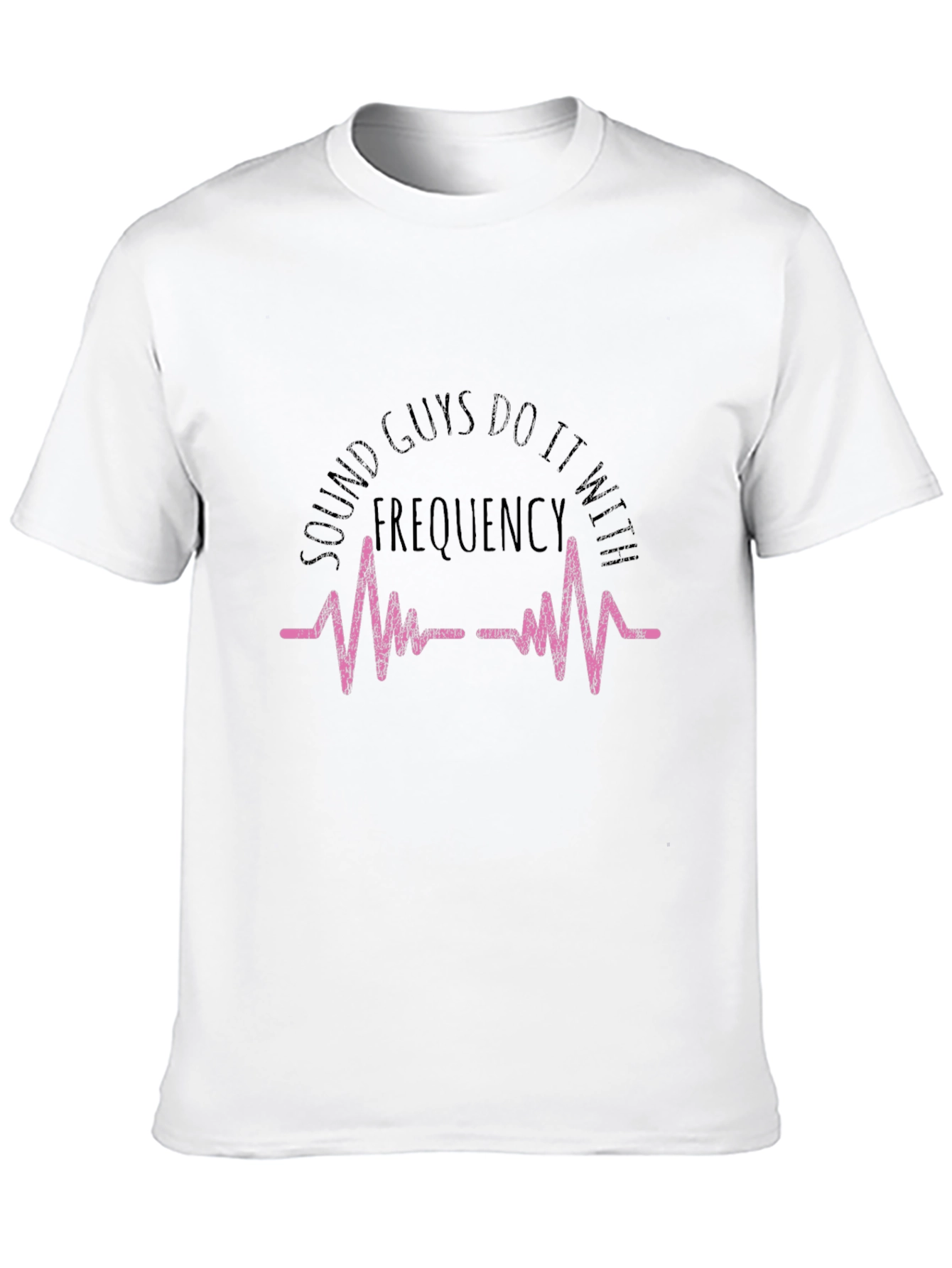 Sound Guys Frequency Black T-Shirt
