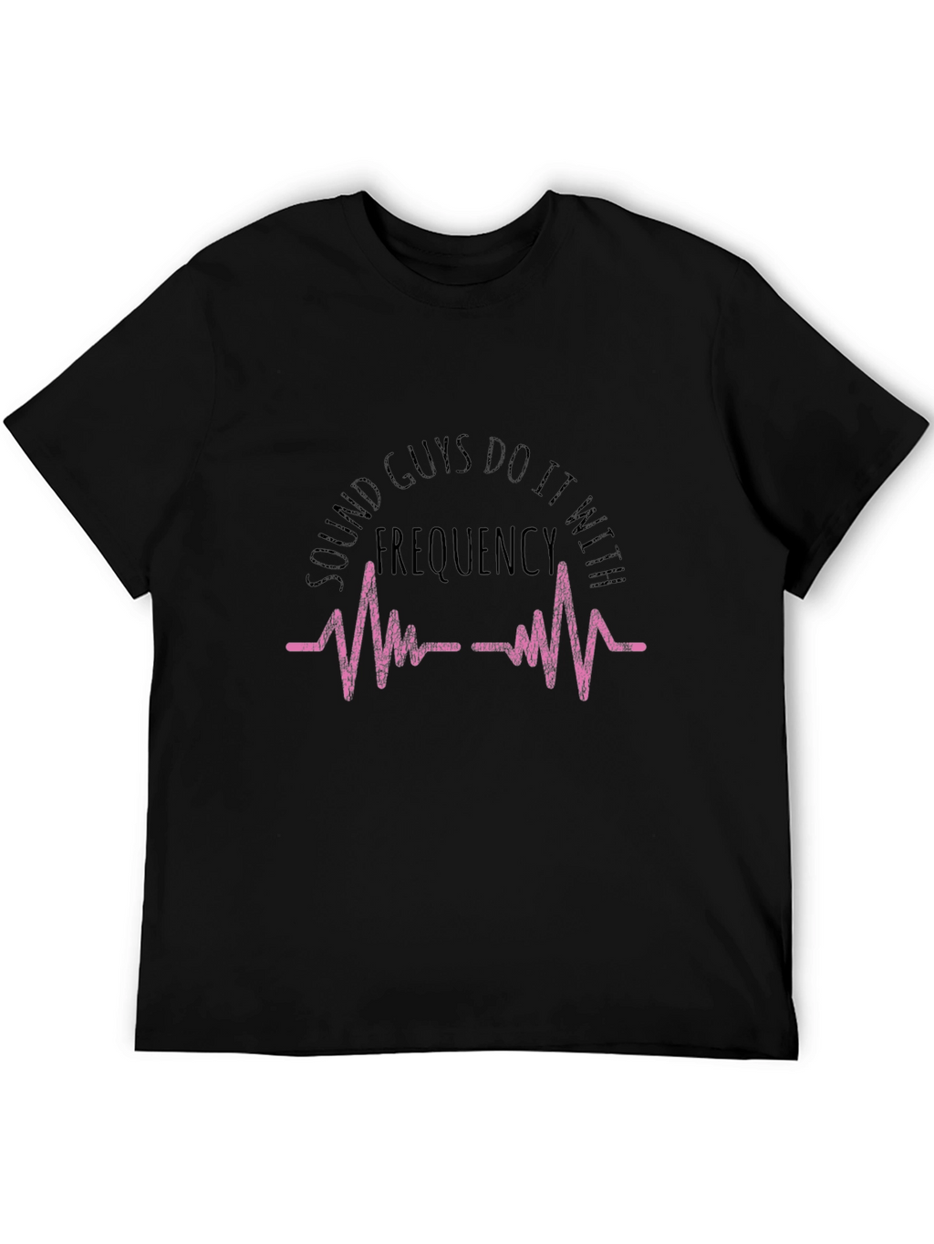 Sound Guys Frequency Black T-Shirt