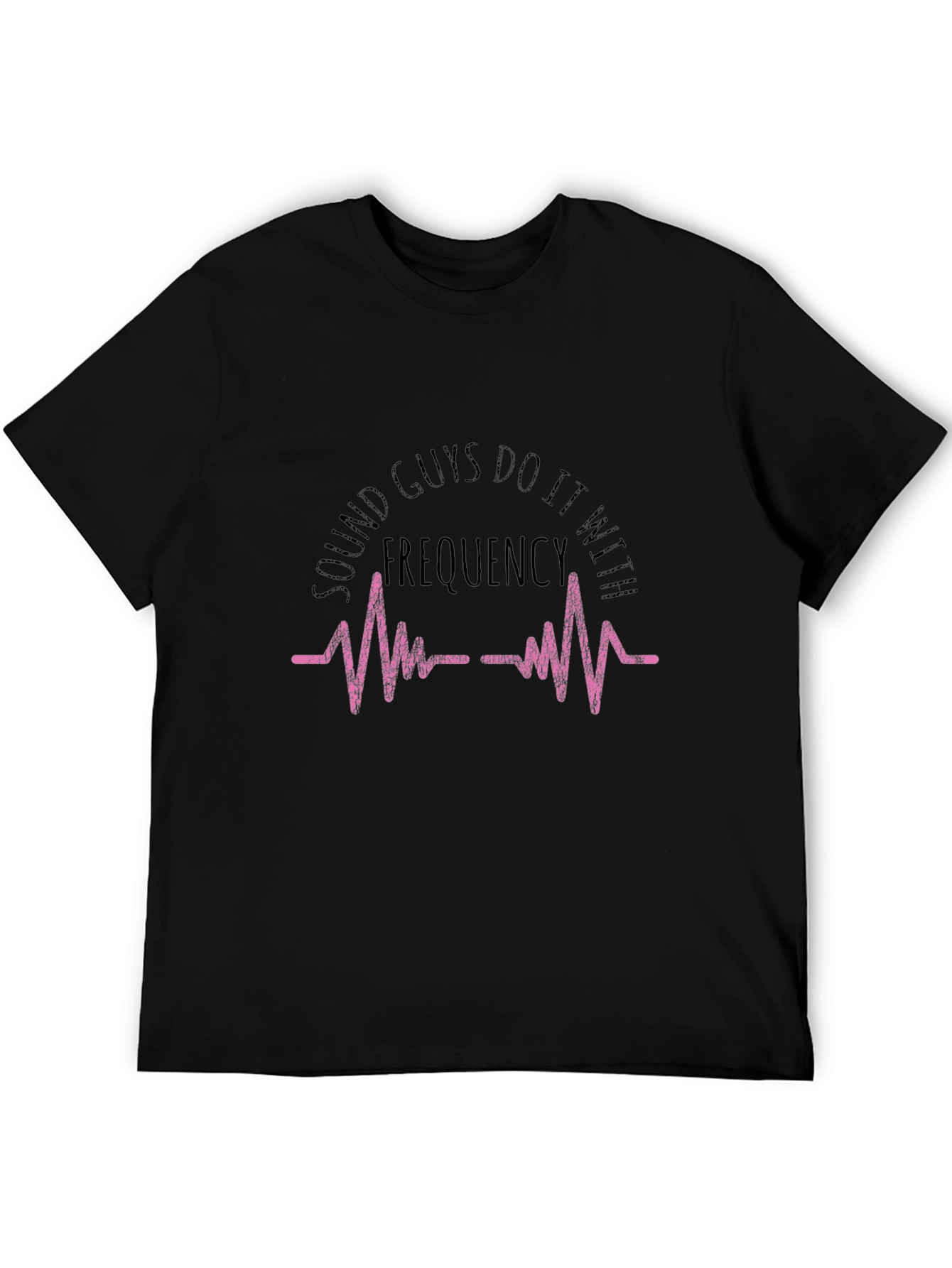 Sound Guys Frequency Black T-Shirt