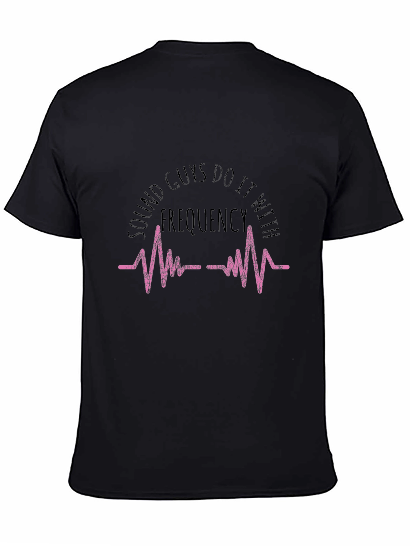 Sound Guys Frequency Black T-Shirt