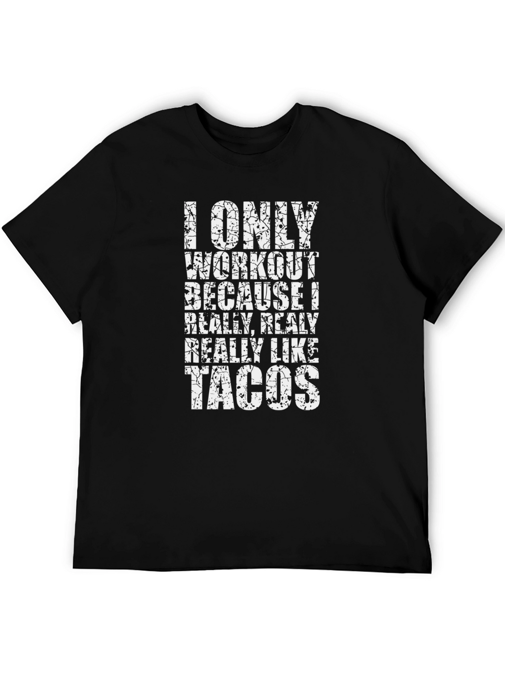 Funny Workout Taco Graphic T-Shirt