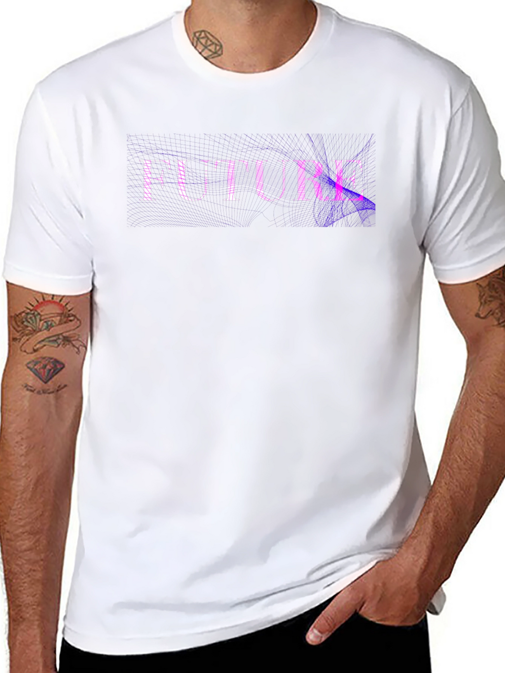 Future Graphic T-Shirt - Black