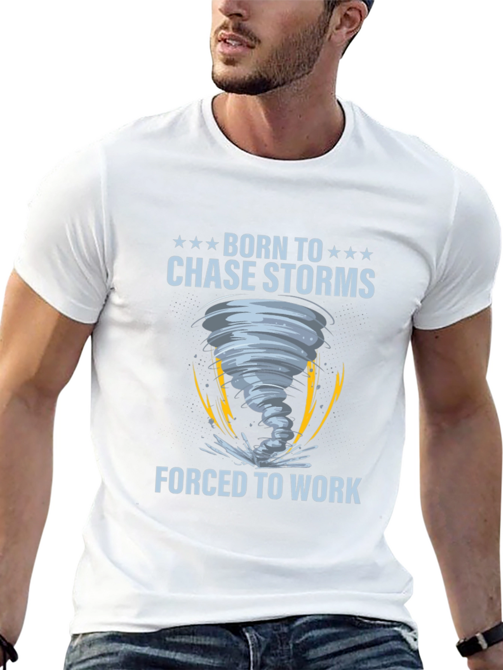 Born to Chase Storms Graphic T-Shirt