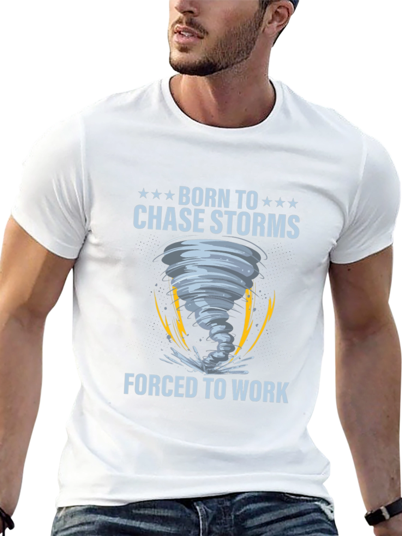 Born to Chase Storms Graphic T-Shirt