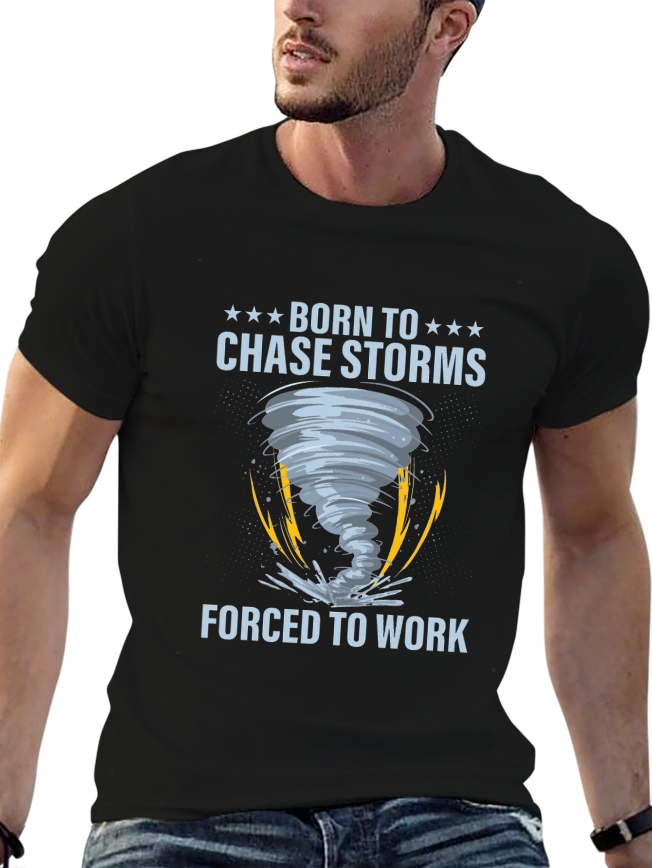 Born to Chase Storms Graphic T-Shirt