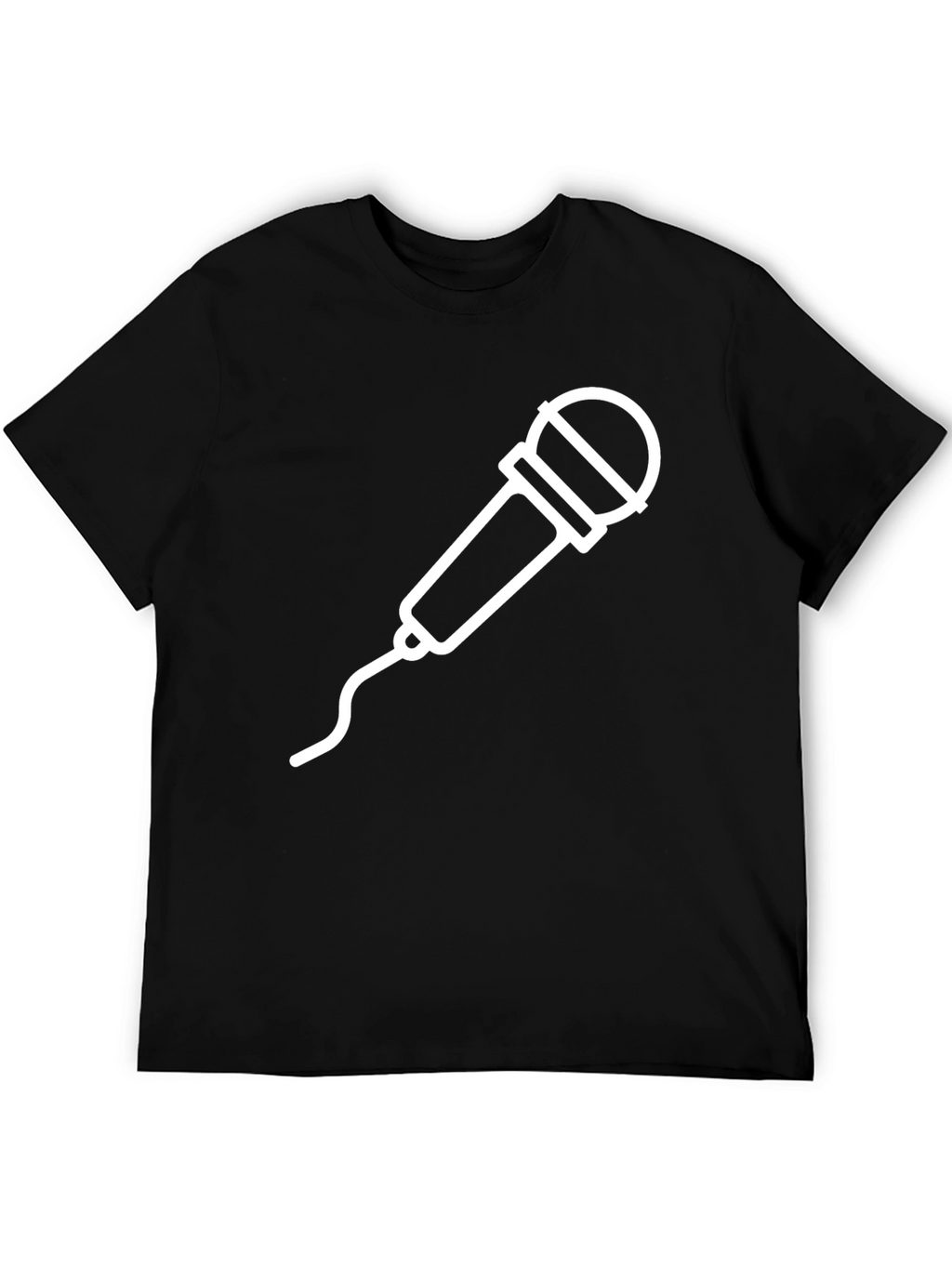 Mic Graphic Tee - Black