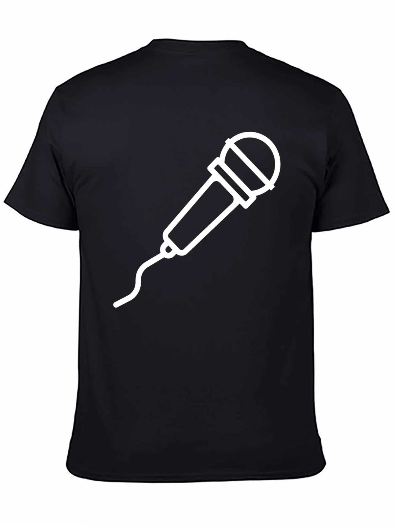 Mic Graphic Tee - Black
