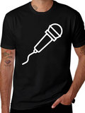 Mic Graphic Tee - Black