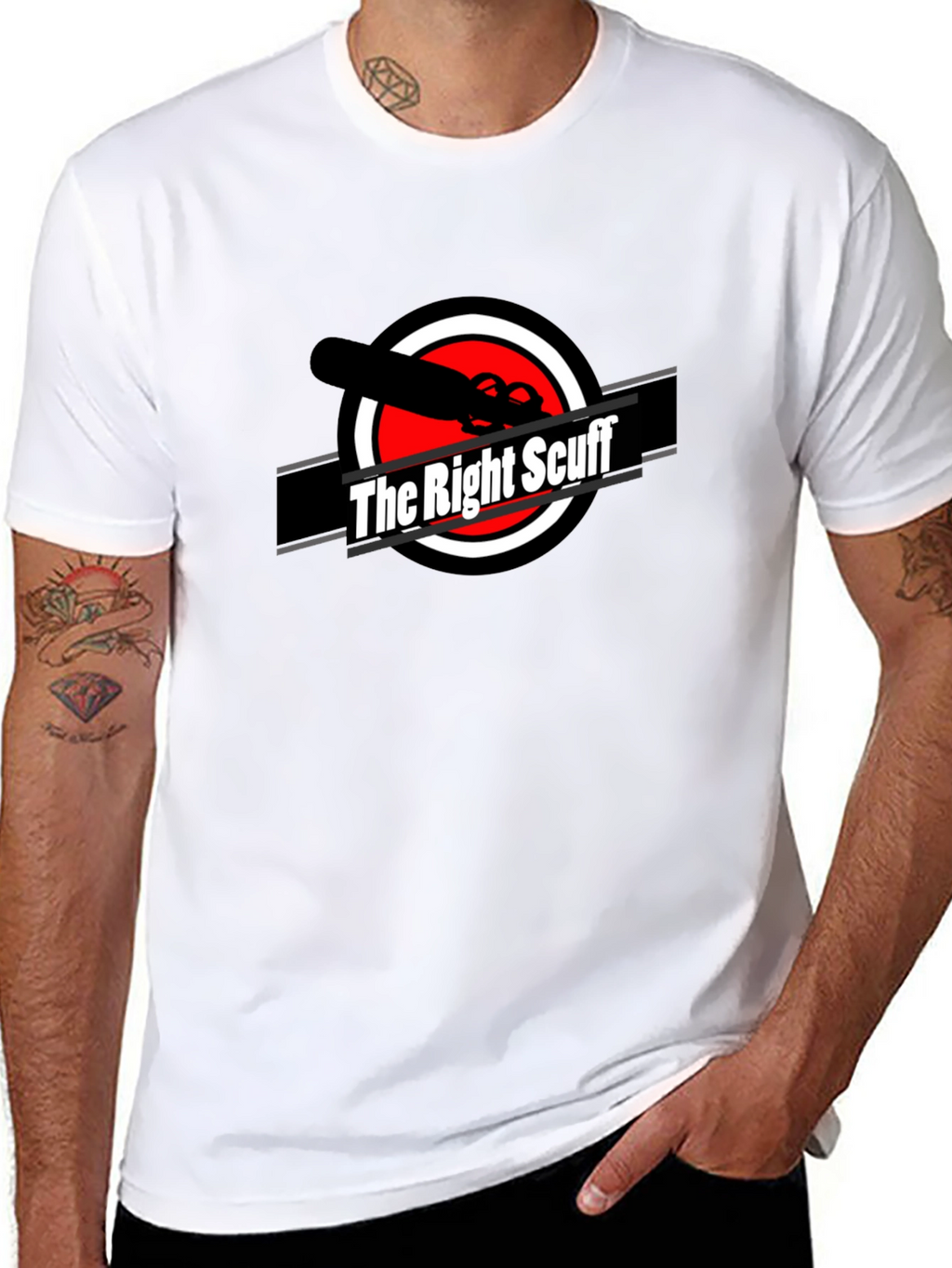The Right Scuff T-Shirt: Bold Graphic Print