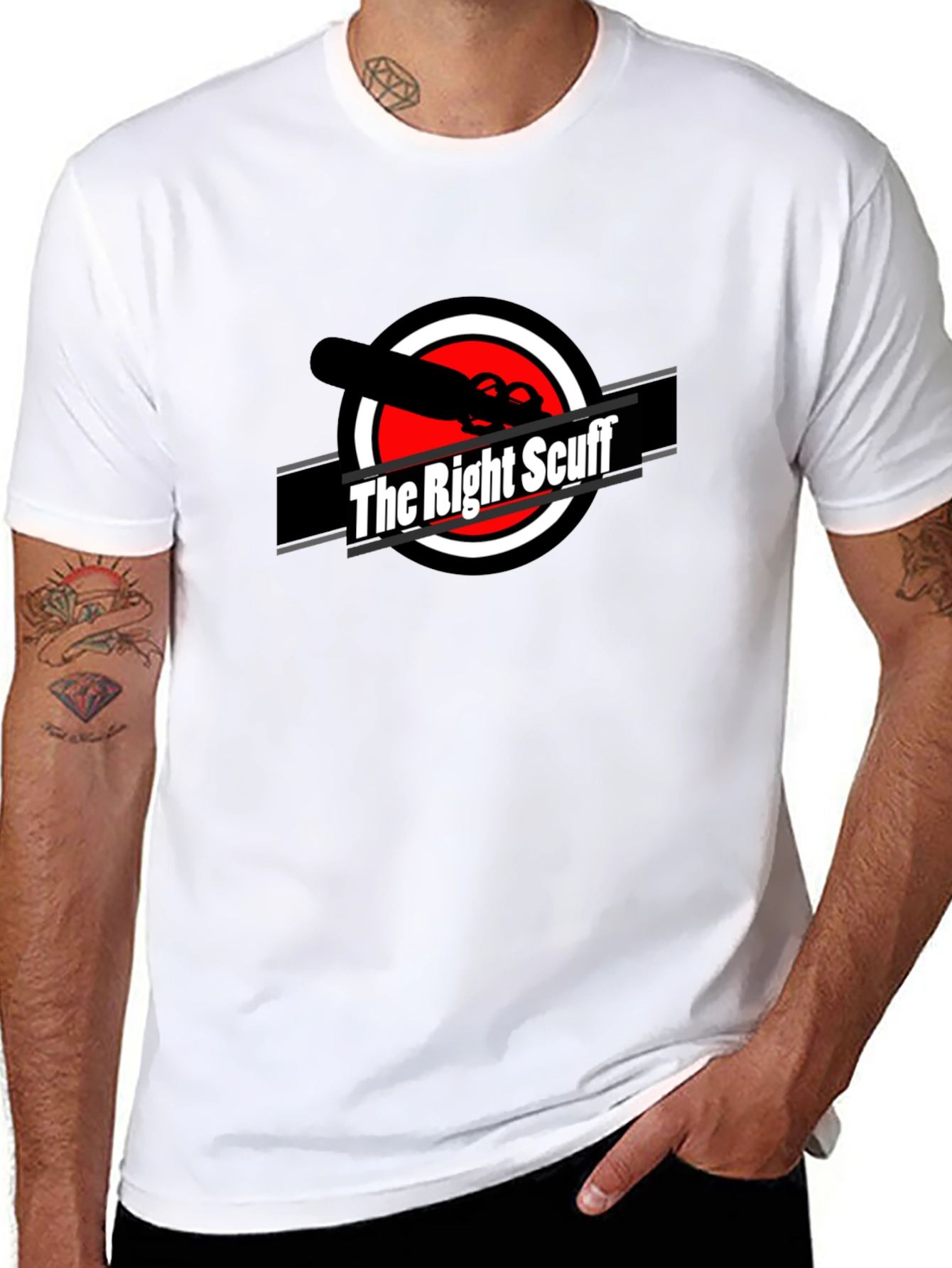 The Right Scuff T-Shirt: Bold Graphic Print