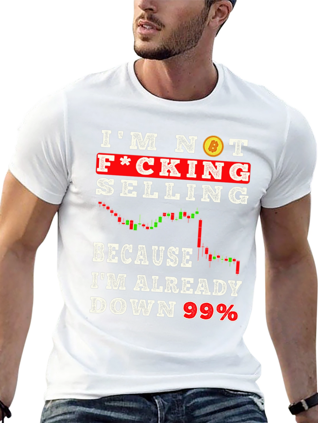 Im Not Selling Down 99% Crypto T-Shirt