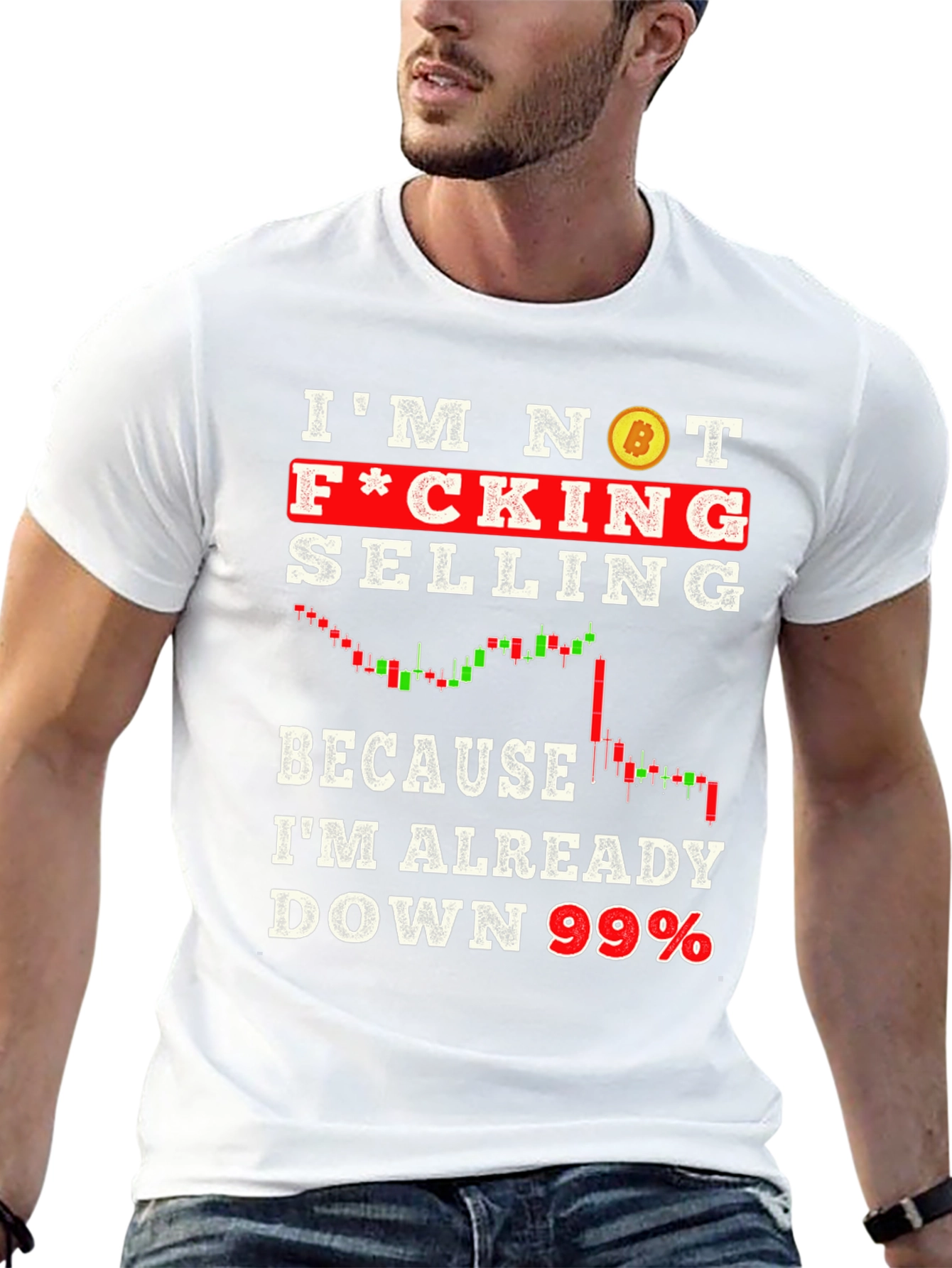 Im Not Selling Down 99% Crypto T-Shirt