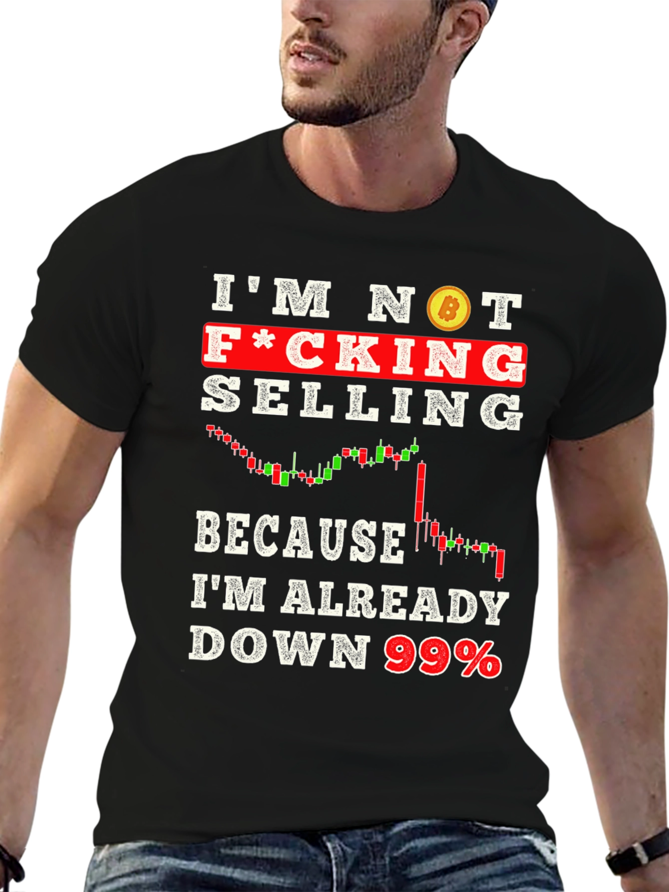 Im Not Selling Down 99% Crypto T-Shirt