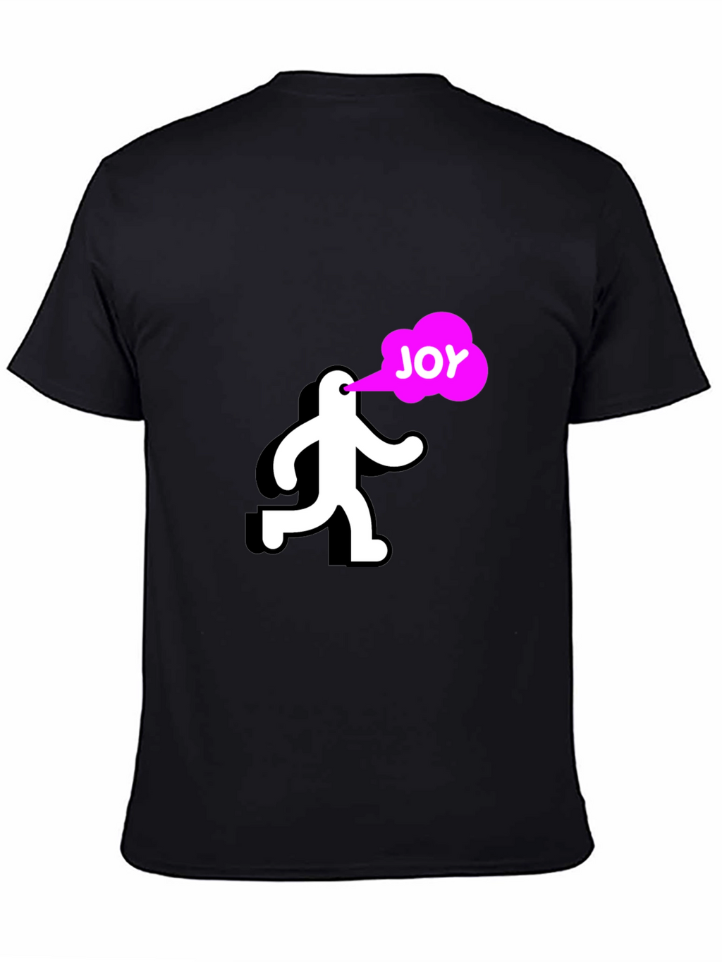 Joyful Run Black T-Shirt
