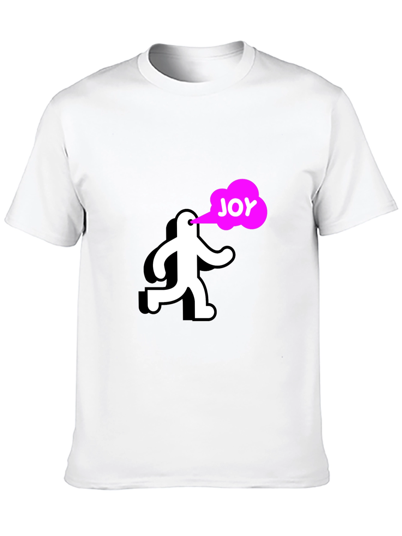 Joyful Run Black T-Shirt