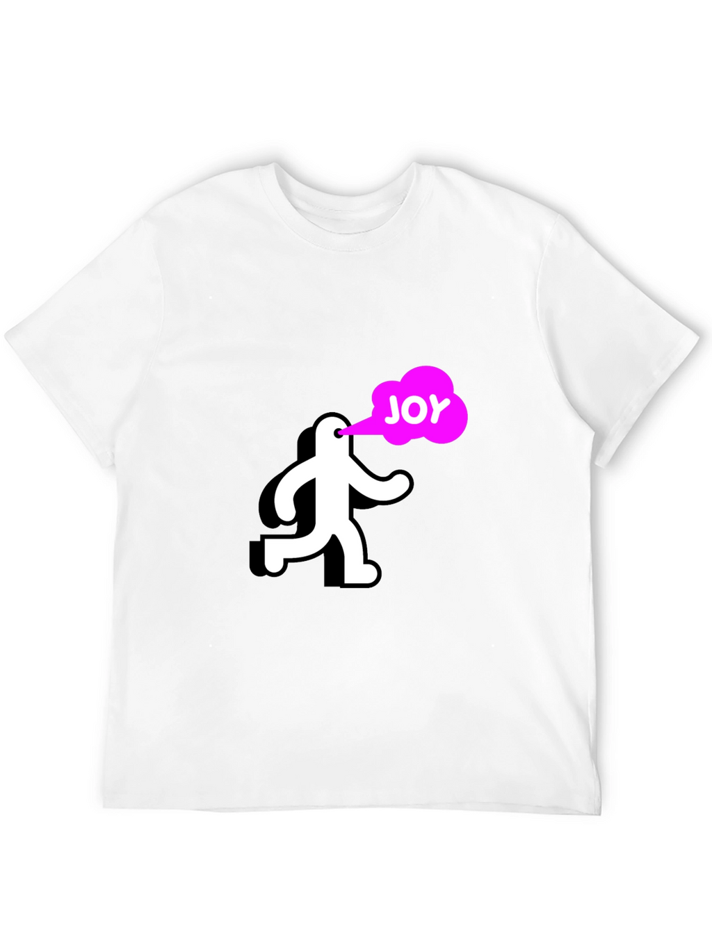 Joyful Run Black T-Shirt