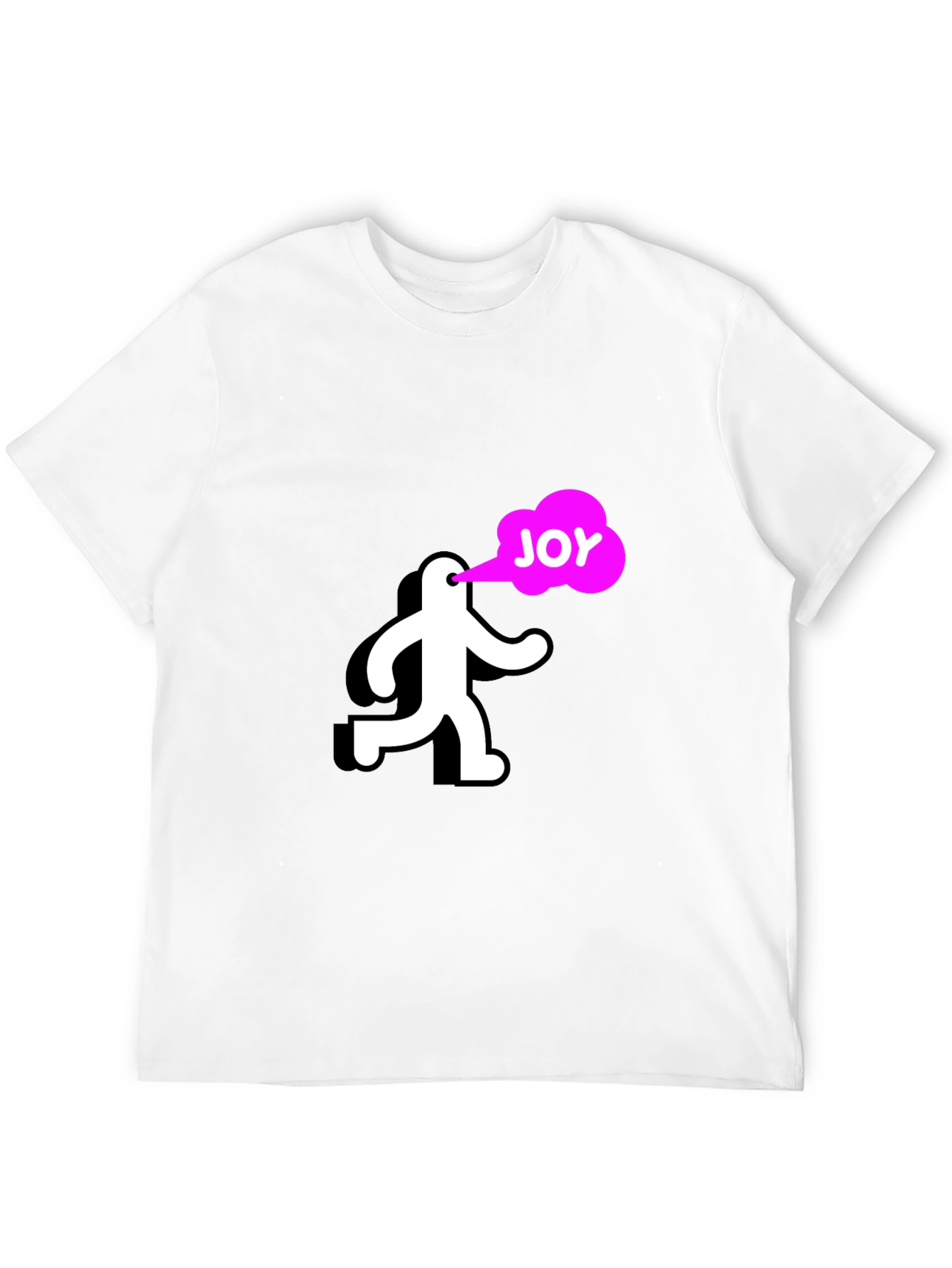 Joyful Run Black T-Shirt