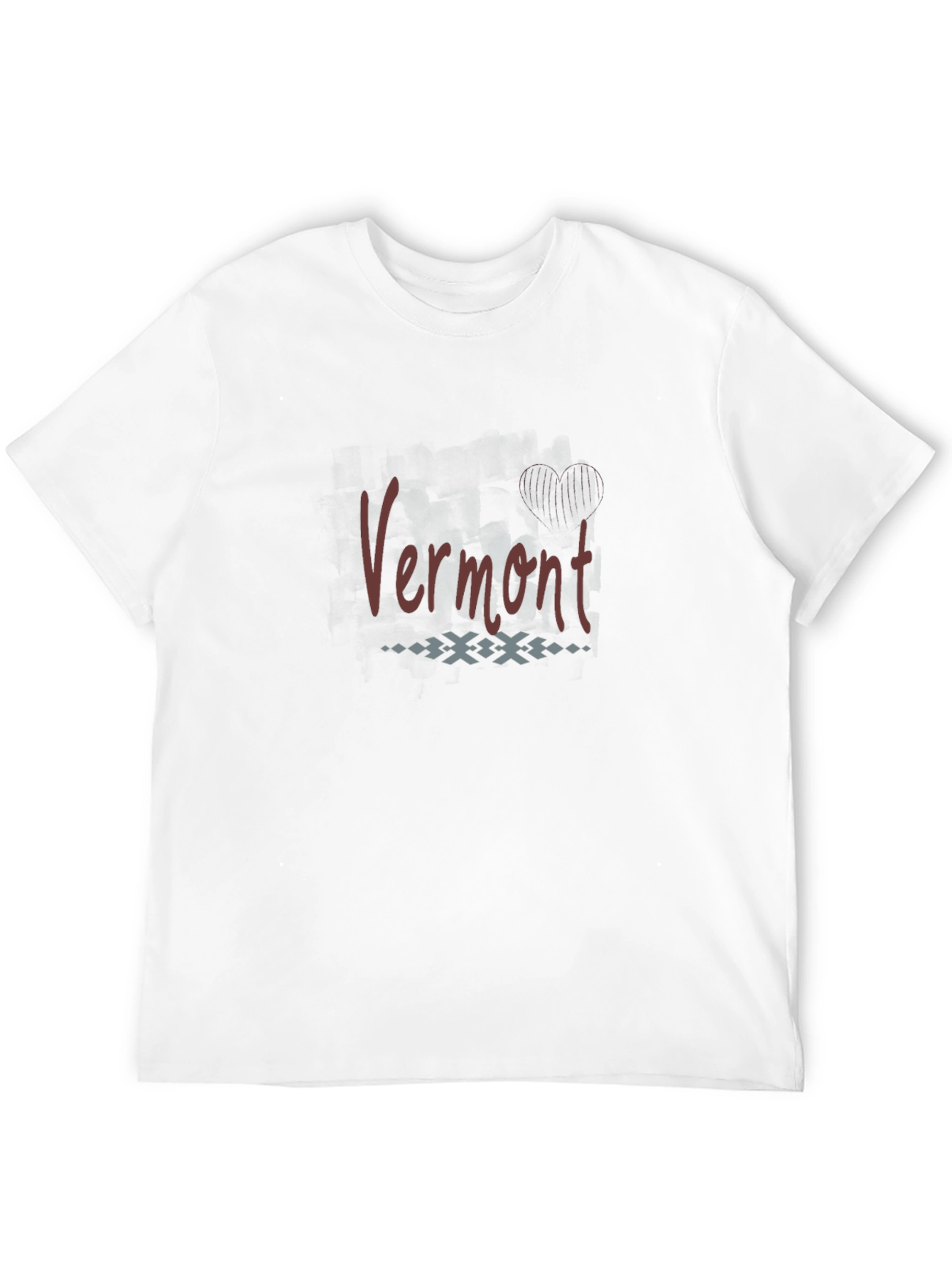 Vermont Graphic T-Shirt - Casual Black Tee
