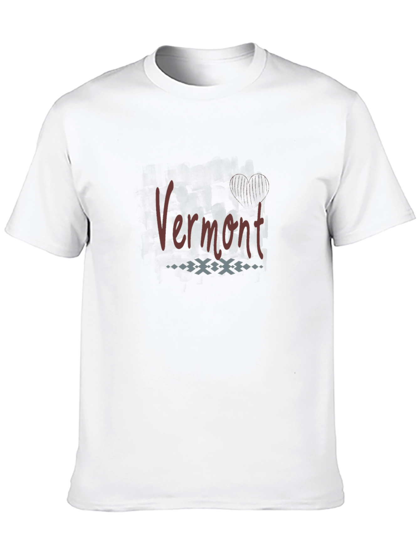 Vermont Graphic T-Shirt - Casual Black Tee