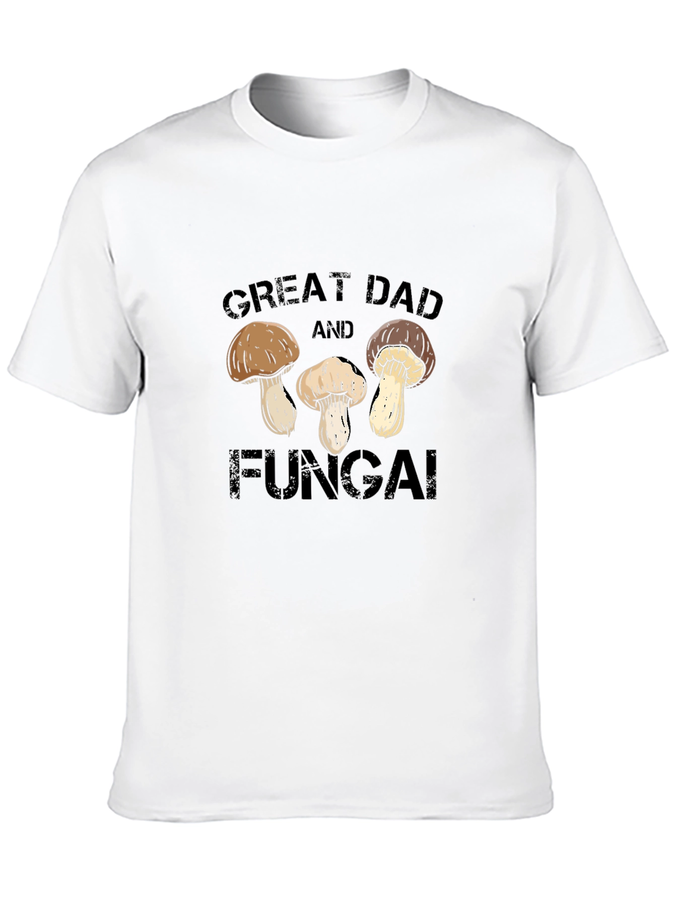Great Dad and Fungai Black T-Shirt