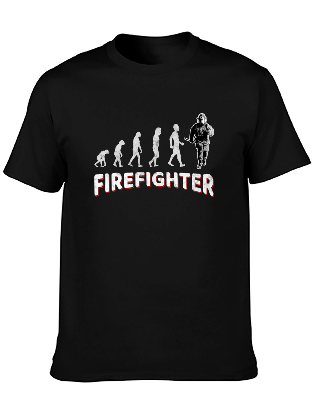 Firefighter Evolution Graphic T-Shirt