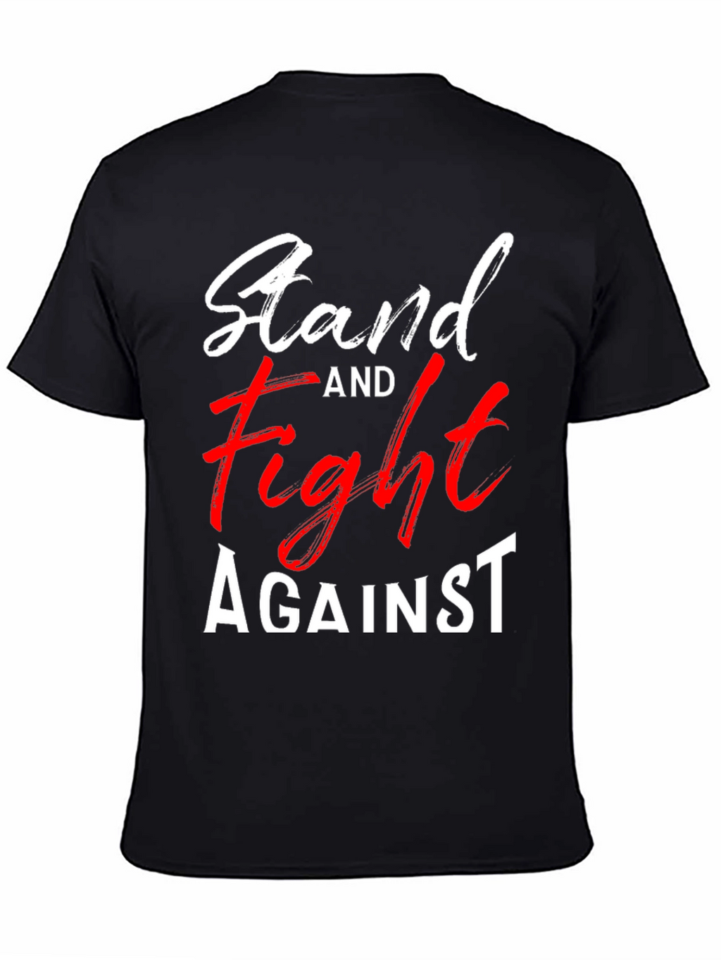 Stand and Fight Graphic Tee - Black