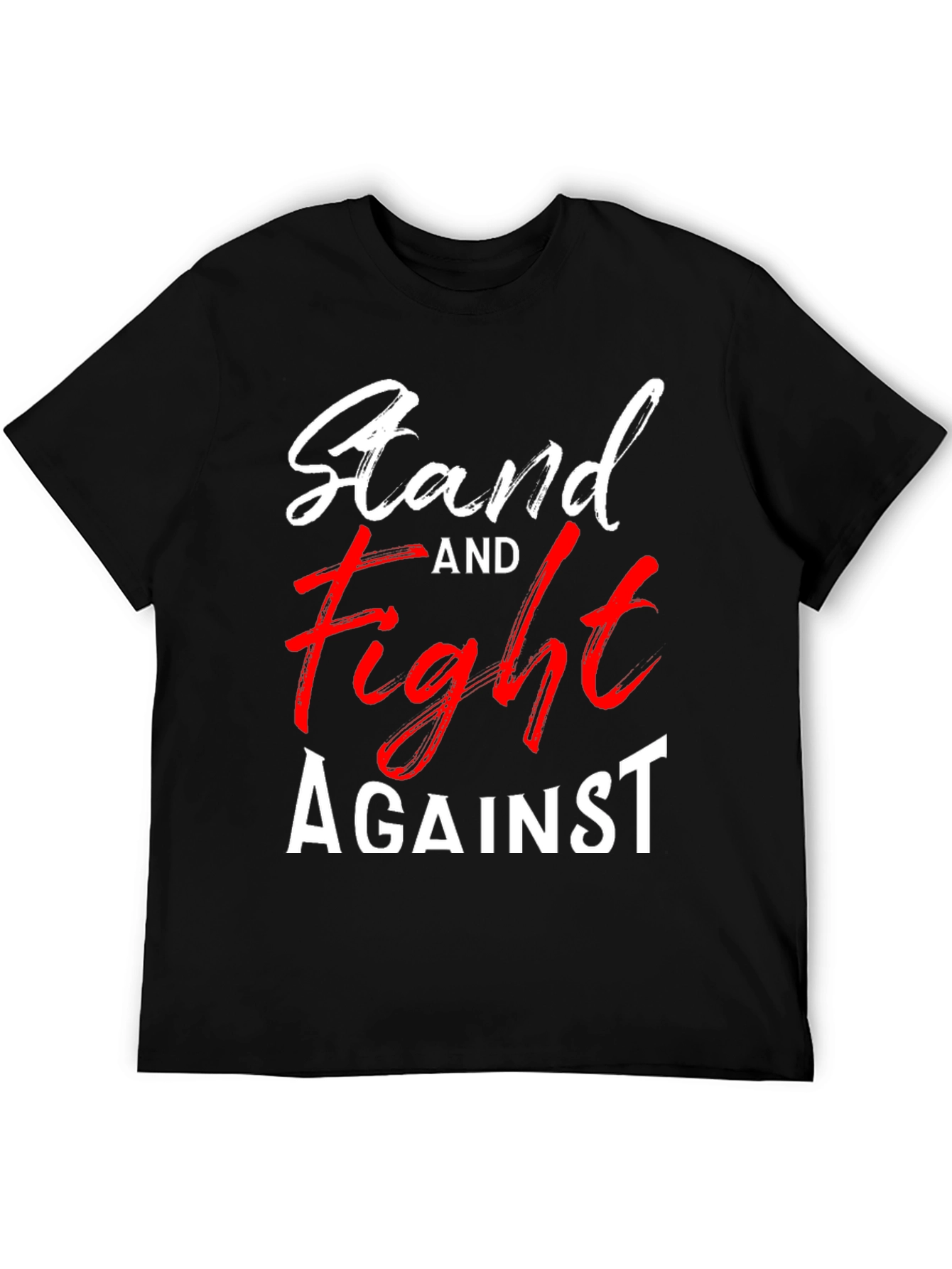 Stand and Fight Graphic Tee - Black